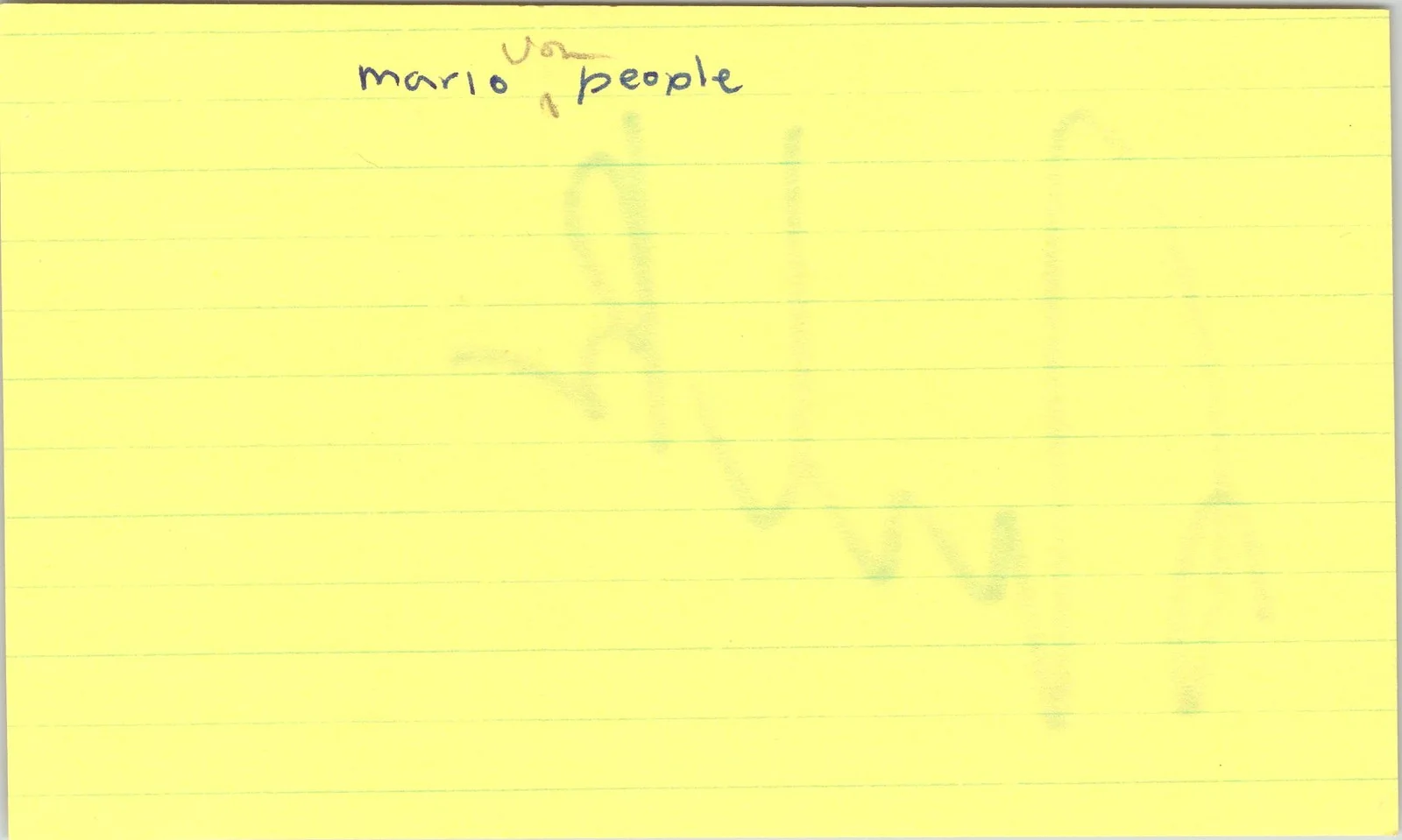 Mario Van Peebles — Mario Van Peebles Signed 3x5 Index Card Heartbreak Ridge Autographed, image 2