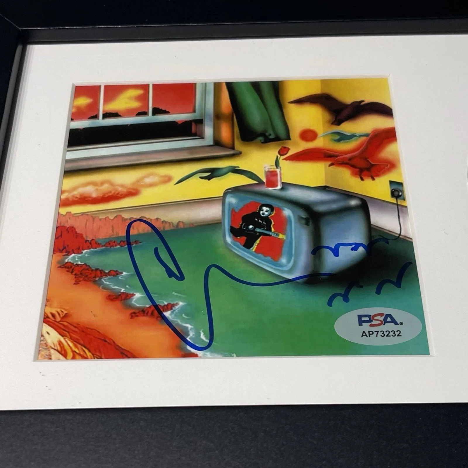 MIKE SCORE SIGNED A FLOCK OF SEAGULLS SELF TITLED CD ALBUM AUTOGRAPH PSA COA, image 2