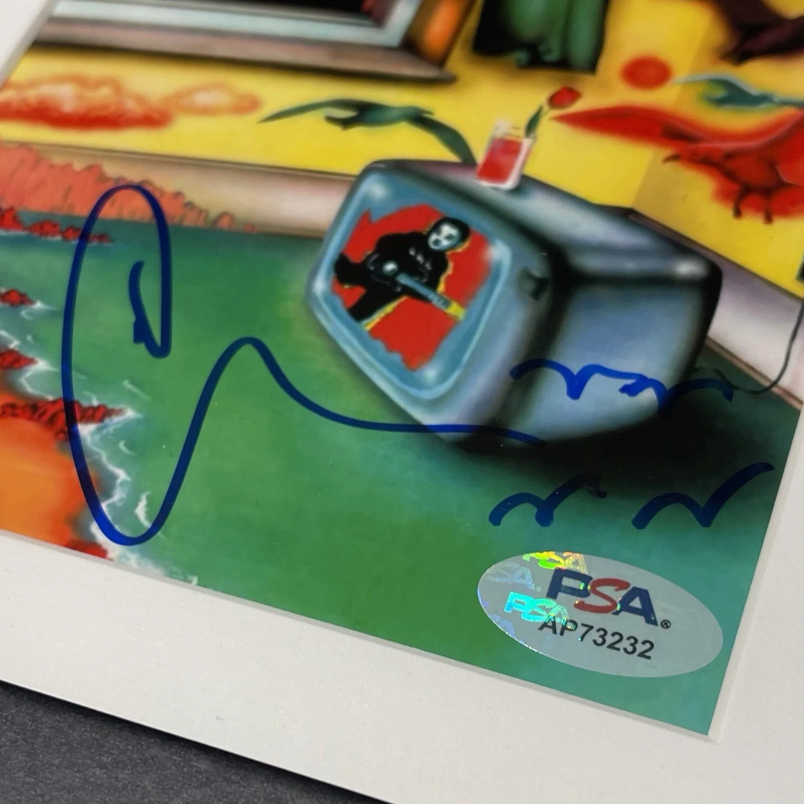 MIKE SCORE SIGNED A FLOCK OF SEAGULLS SELF TITLED CD ALBUM AUTOGRAPH PSA COA, image 3