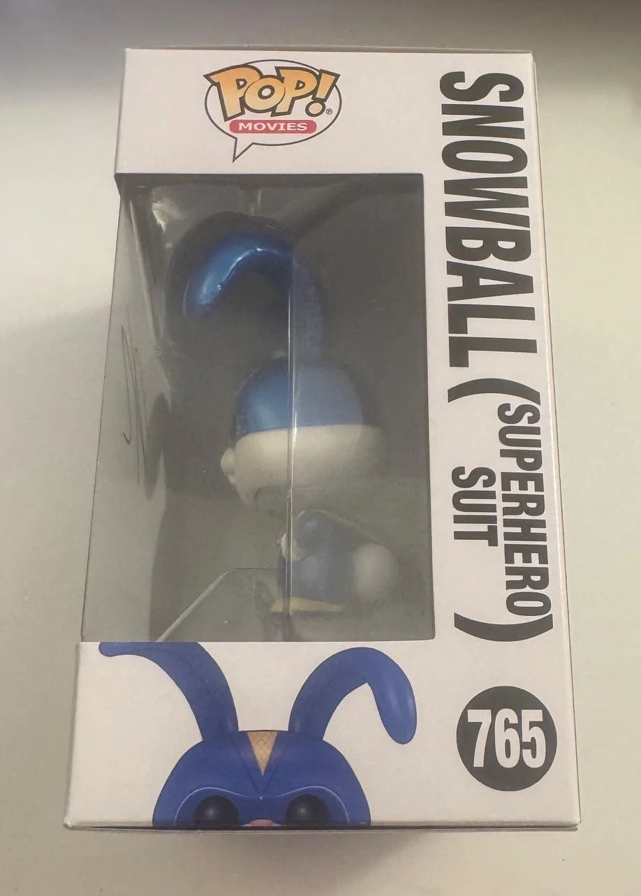 KEVIN HART Autographed The Secret Life of Pets 2 Snowball Funko Pop 765 SIGNED, изображение 4