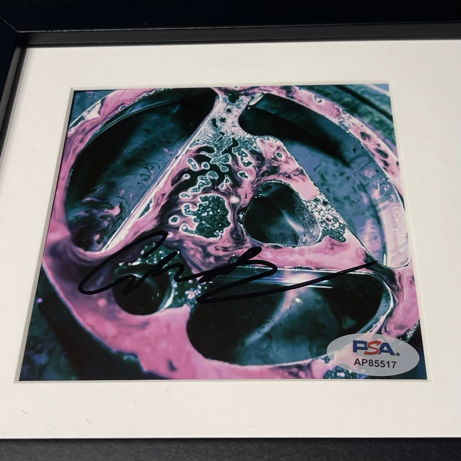 COLIN BRITTAIN SIGNED LINKIN PARK FROM ZERO CD ALBUM AUTOGRAPH FRAMED PSA COA, image 2