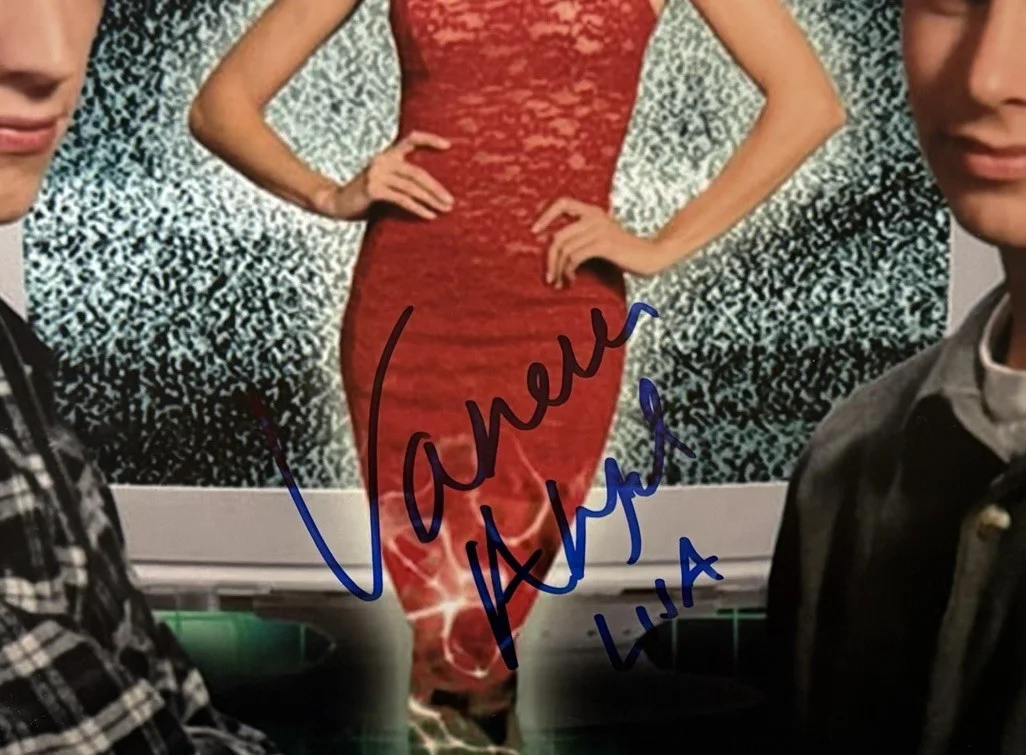 Vanessa Angel — Vanessa Angel Signed Weird Science 11x14 Photo Lisa HOT EXACT PROOF A, image 2