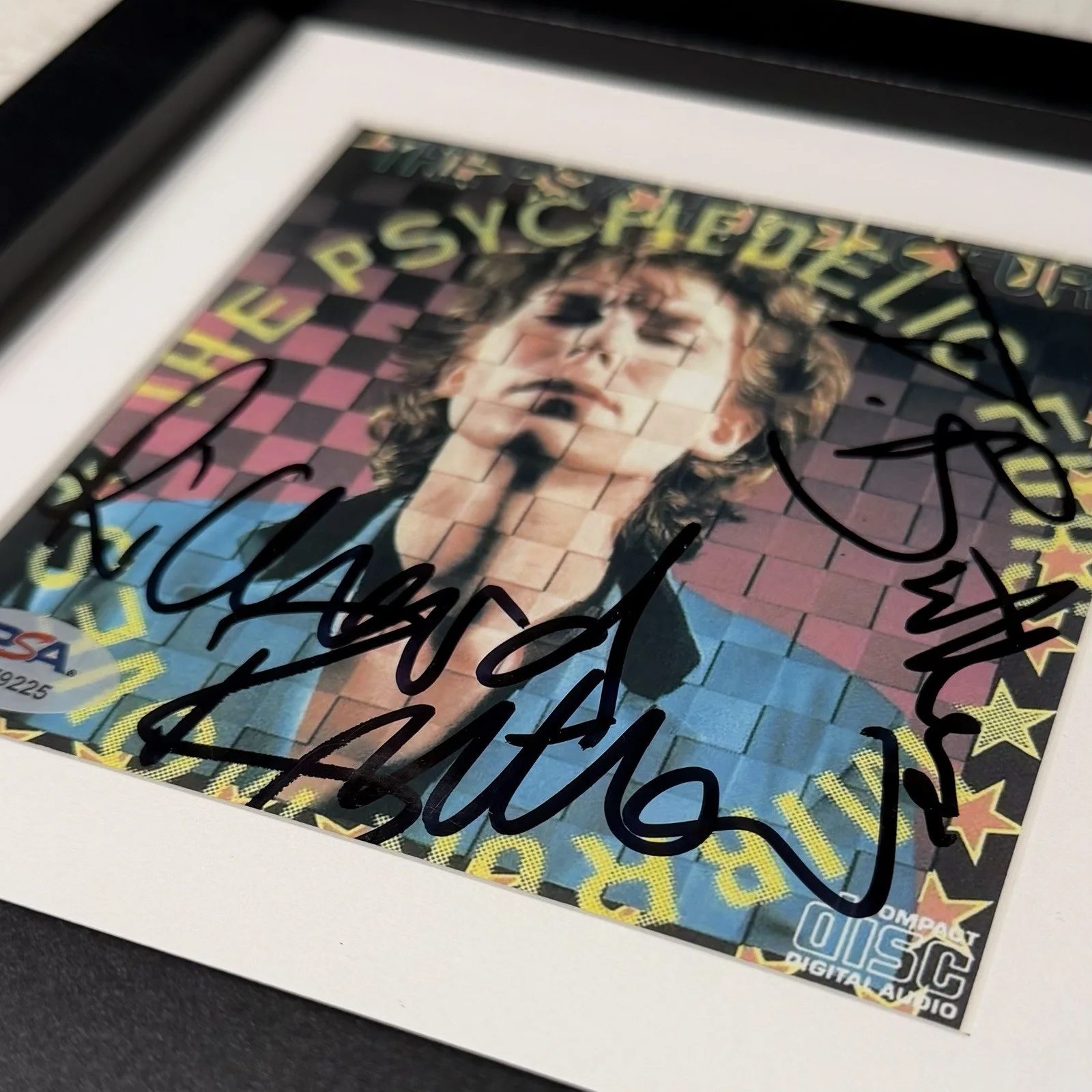 PSYCHEDELIC FURS BAND SIGNED MIRROR MOVES CD ALBUM AUTOGRAPH FRAMED PSA COA, изображение 3