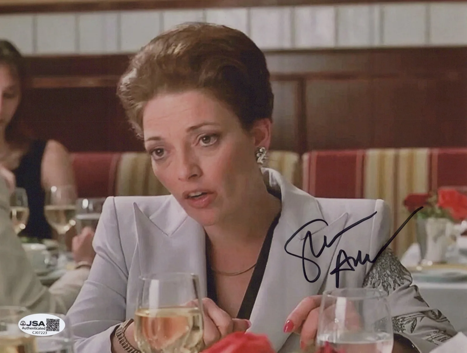 SHARON ANGELA — SHARON ANGELA Signed THE SOPRANOS 8x10 Photo AUTHENTIC ROSALIE Autograph JSA COA