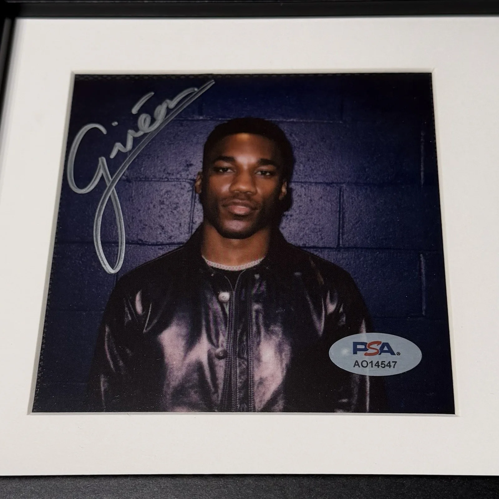GIVEON SIGNED GIVE OR TAKE CD ALBUM AUTOGRAPH SINGER FRAMED PSA COA, image 2