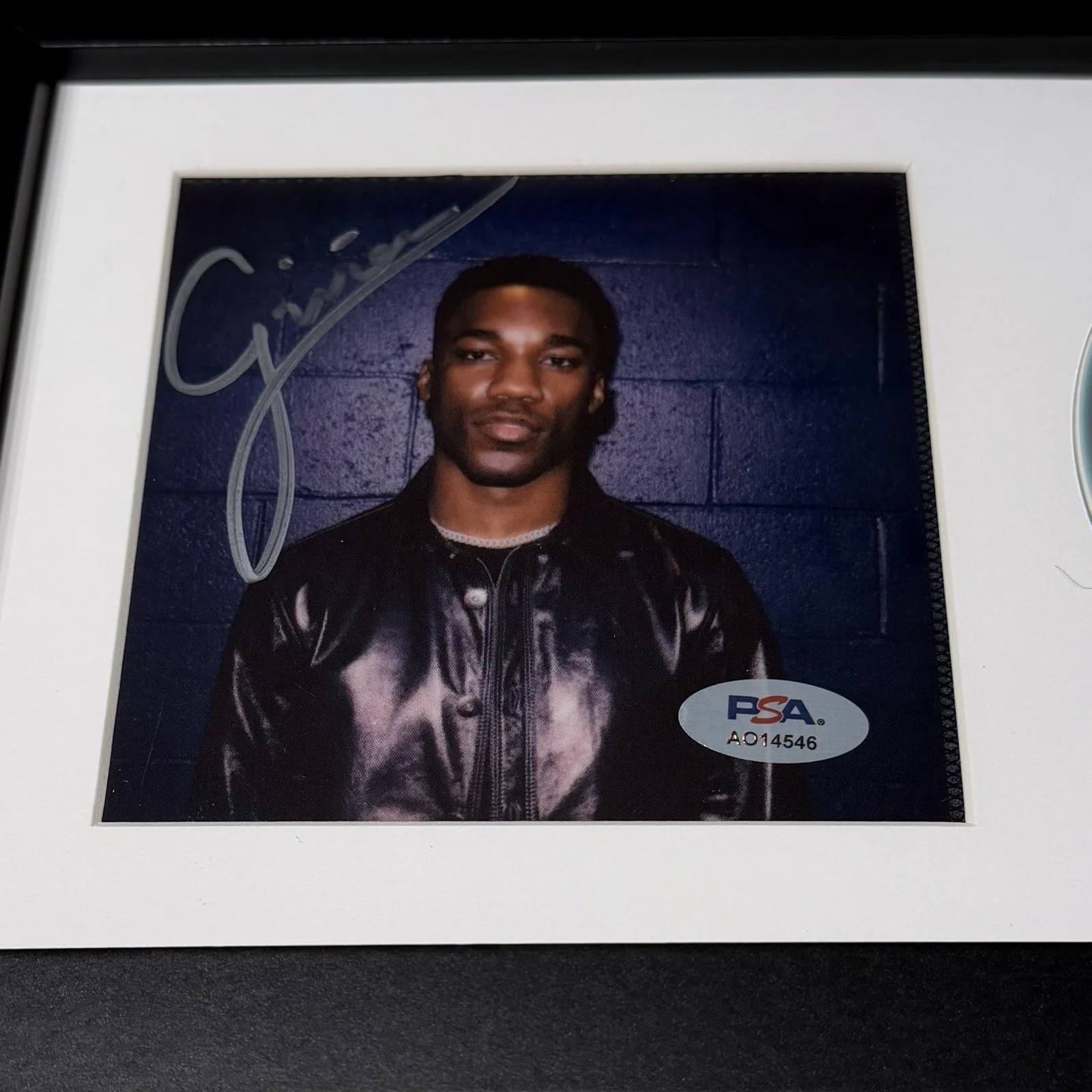 GIVEON SIGNED GIVE OR TAKE CD ALBUM AUTOGRAPH SINGER FRAMED PSA COA, image 2