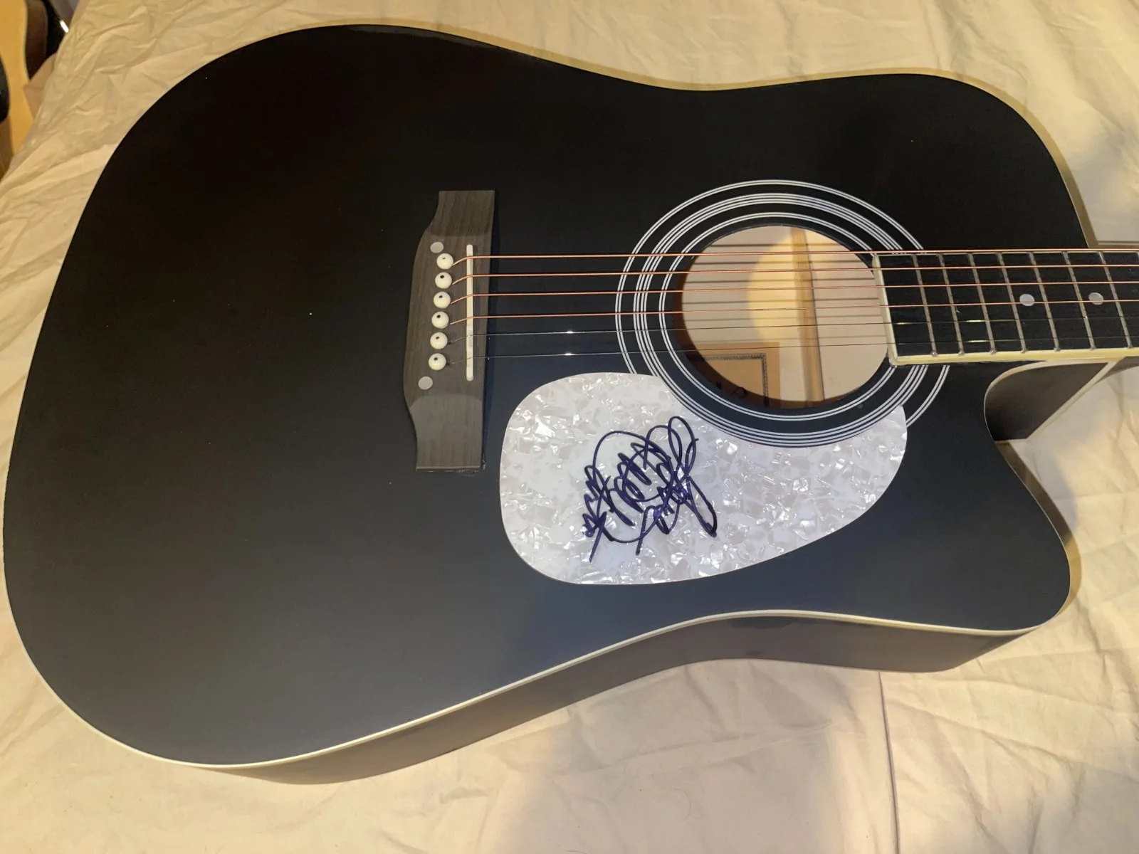 Dolly Parton Country Music Legend Signed Autographed Acoustic Guitar COA RARE, изображение 3