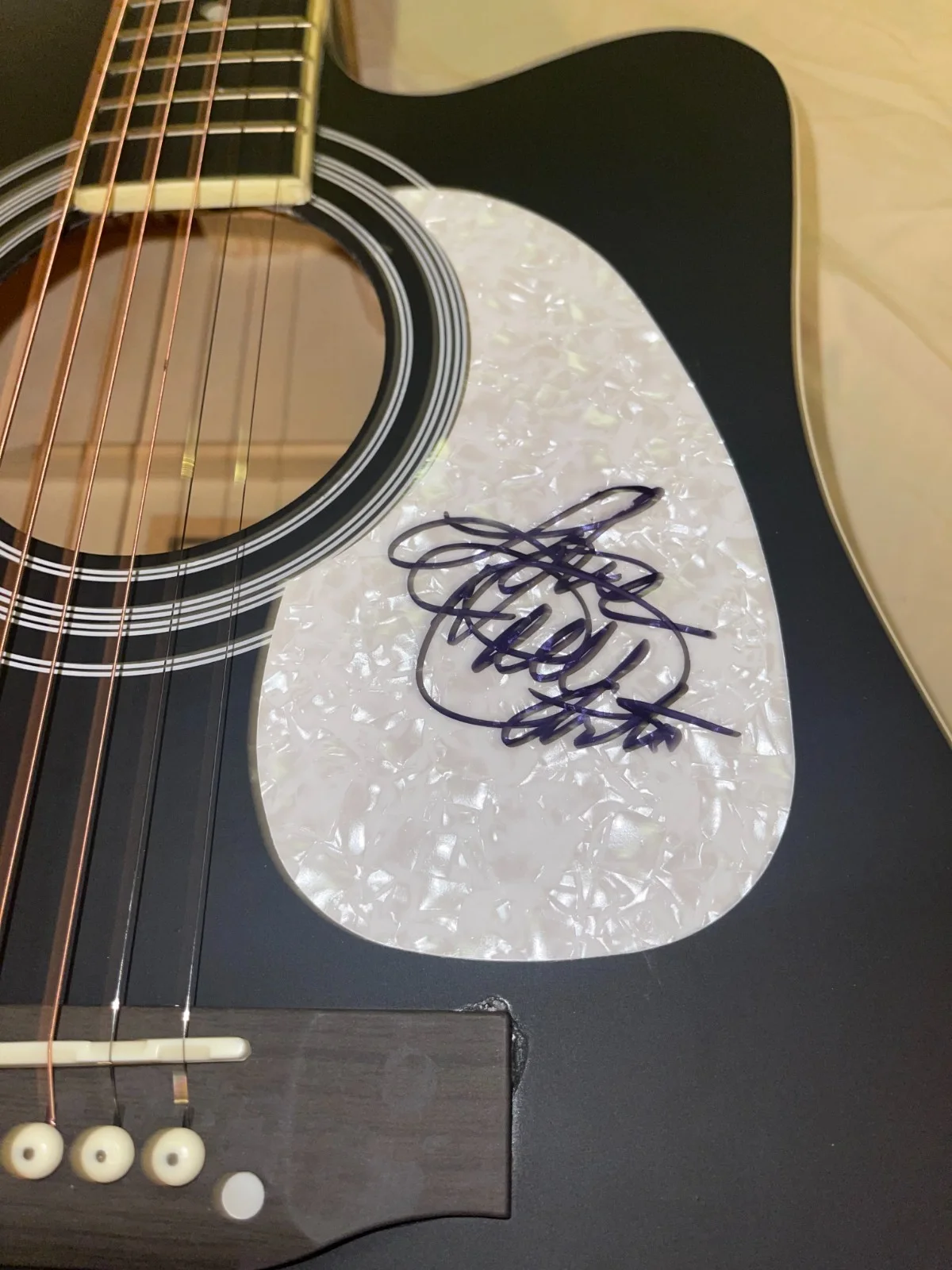 Dolly Parton Country Music Legend Signed Autographed Acoustic Guitar COA RARE, изображение 4