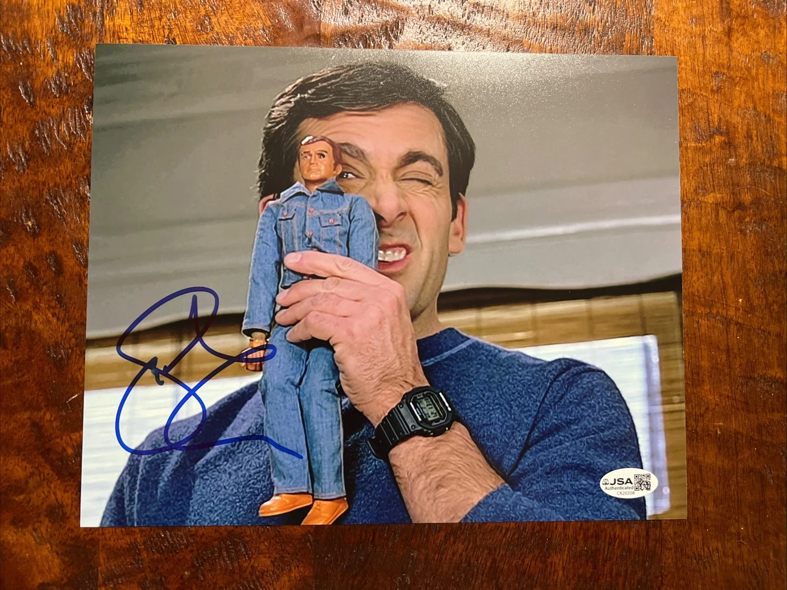 Steve Carell — Steve Carell Signed 8x10 Photo JSA Coa Autographed The 40 Year Old Virgin