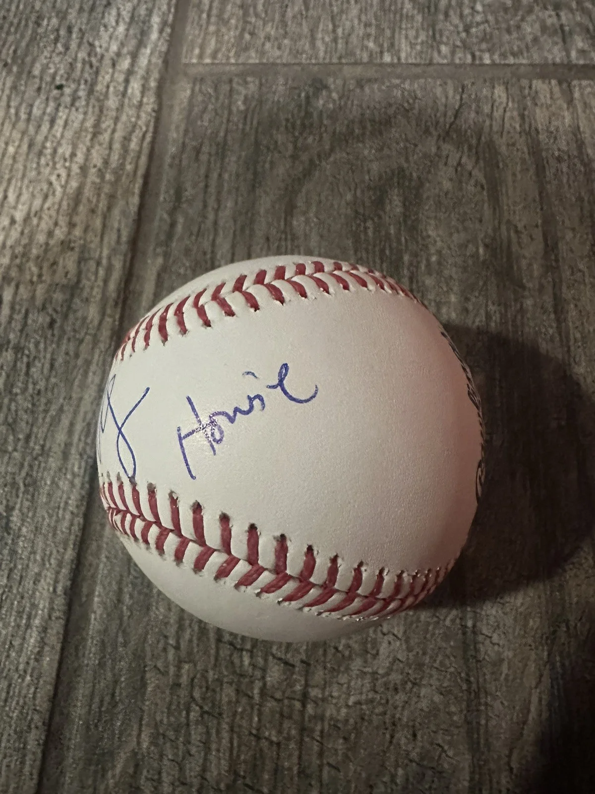 NICK SWARDSON SIGNED OML BASEBALL PSA/DNA COA BENCHWARMERS HOWIE AUTOGRAPHED, изображение 2
