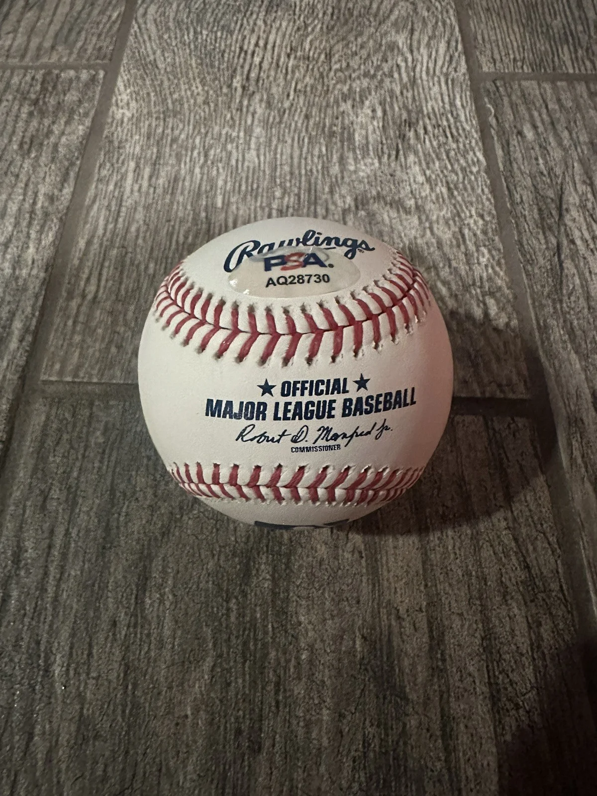 NICK SWARDSON SIGNED OML BASEBALL PSA/DNA COA BENCHWARMERS HOWIE AUTOGRAPHED, изображение 3
