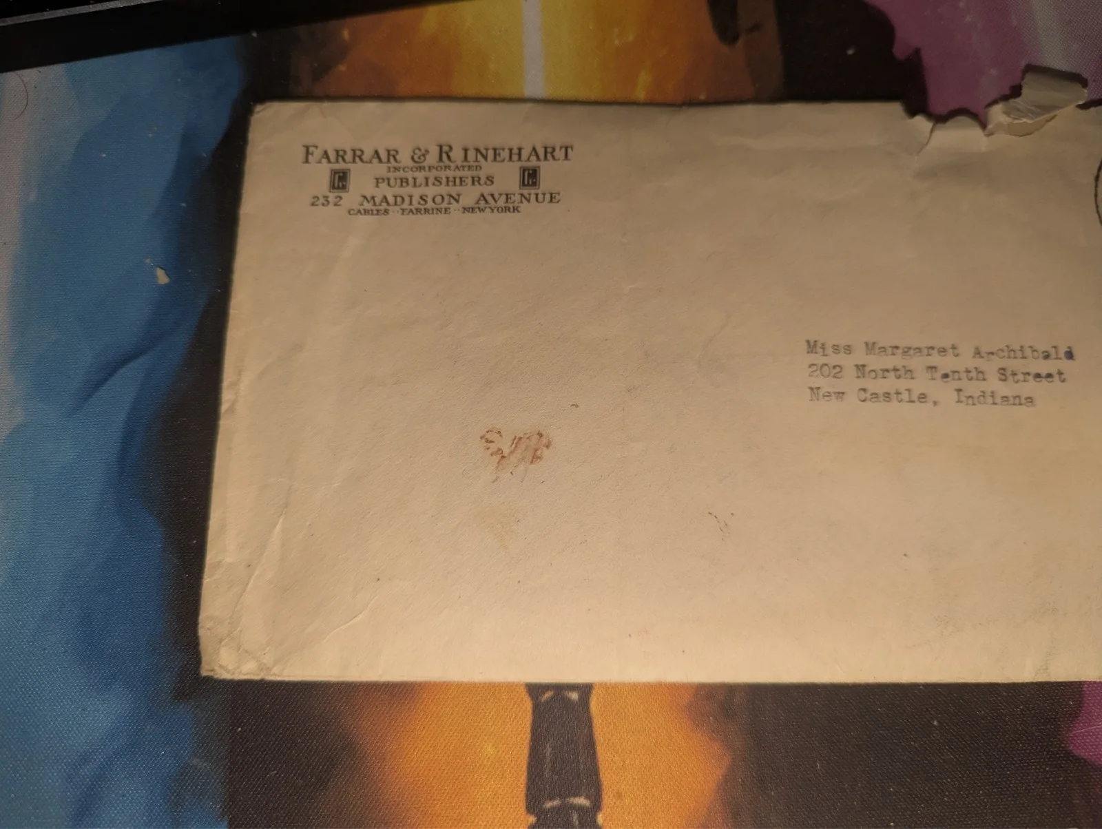 Faith Baldwin — Faith Baldwin Signed Autographed Typed Letter along w/Pamphlet American Author, image 4