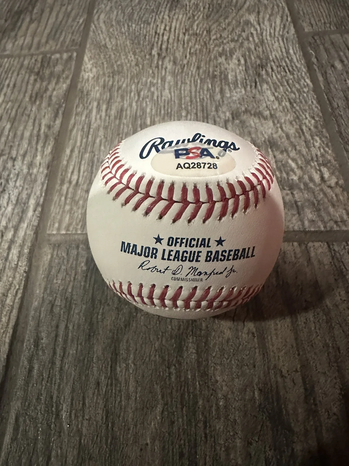 BRUCE DICKINSON SIGNED OML BASEBALL AUTOGRAPHED PSA/DNA COA IRON MAIDEN BAND, изображение 2
