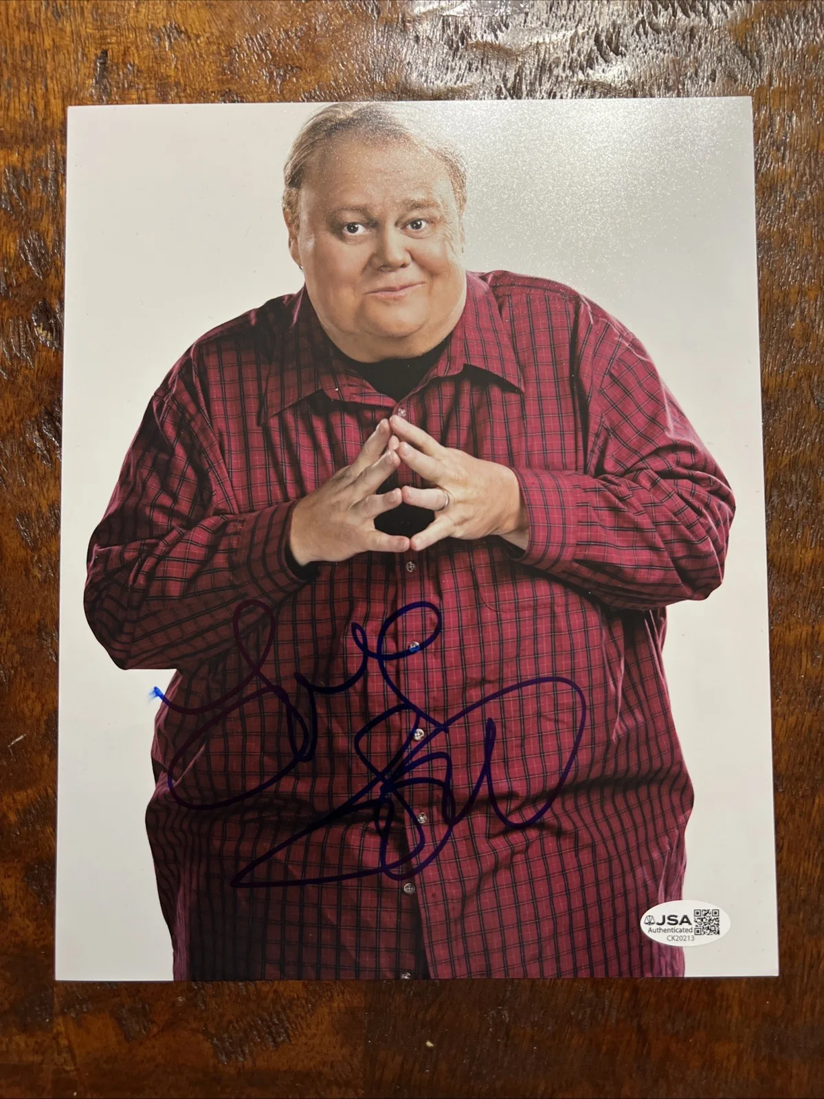 Louie Anderson — Louie Anderson Signed 8x10 Photo JSA Coa Autographed