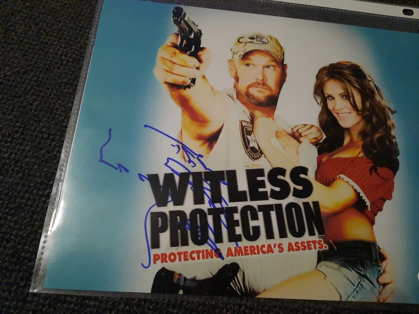Larry the Cable Guy — Larry The Cable Guy Comedian Autographed 8x10 Photo With COA JSA, изображение 2