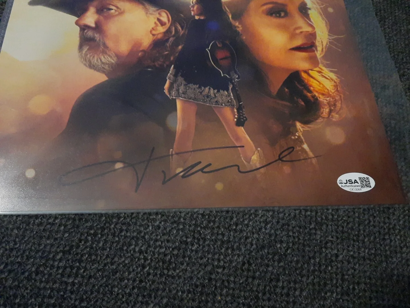 Trace Adkins — Trace Adkins Country Singer Autographed 8x10 Photo With COA JSA, изображение 2