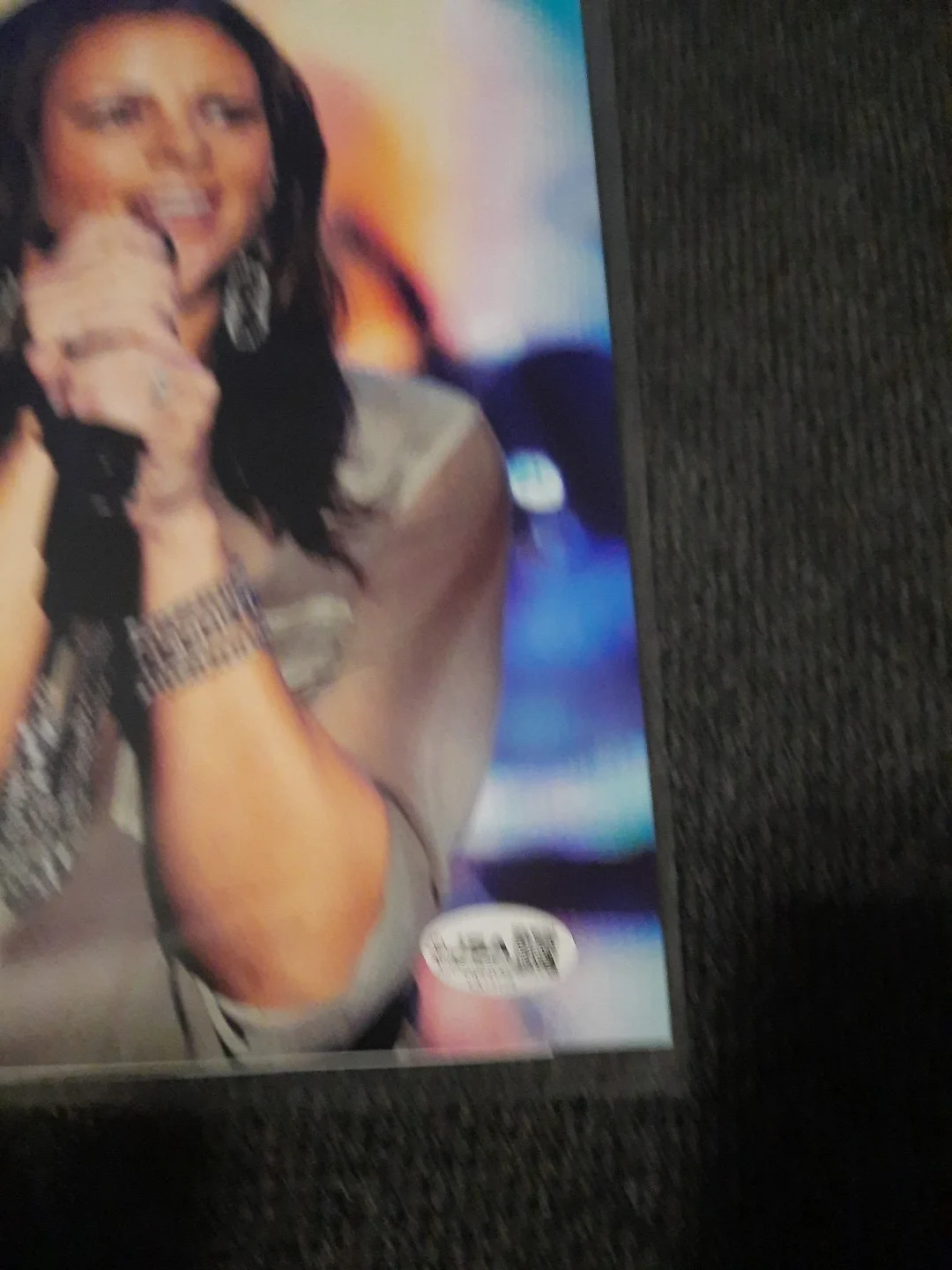 Sara Evans — Sara Evans Country Singer Autographed 8x10 Photo With COA JSA, изображение 2
