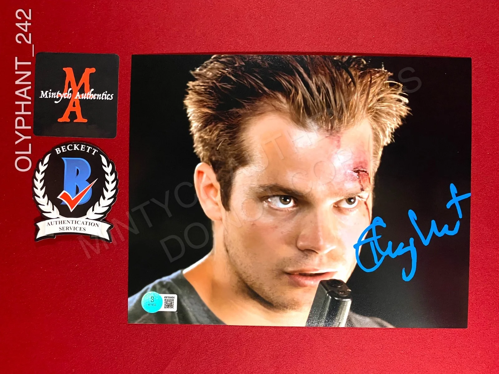 Timothy Olyphant — Timothy Olyphant autographed signed 8x10 photo Scream Beckett COA Ghostface