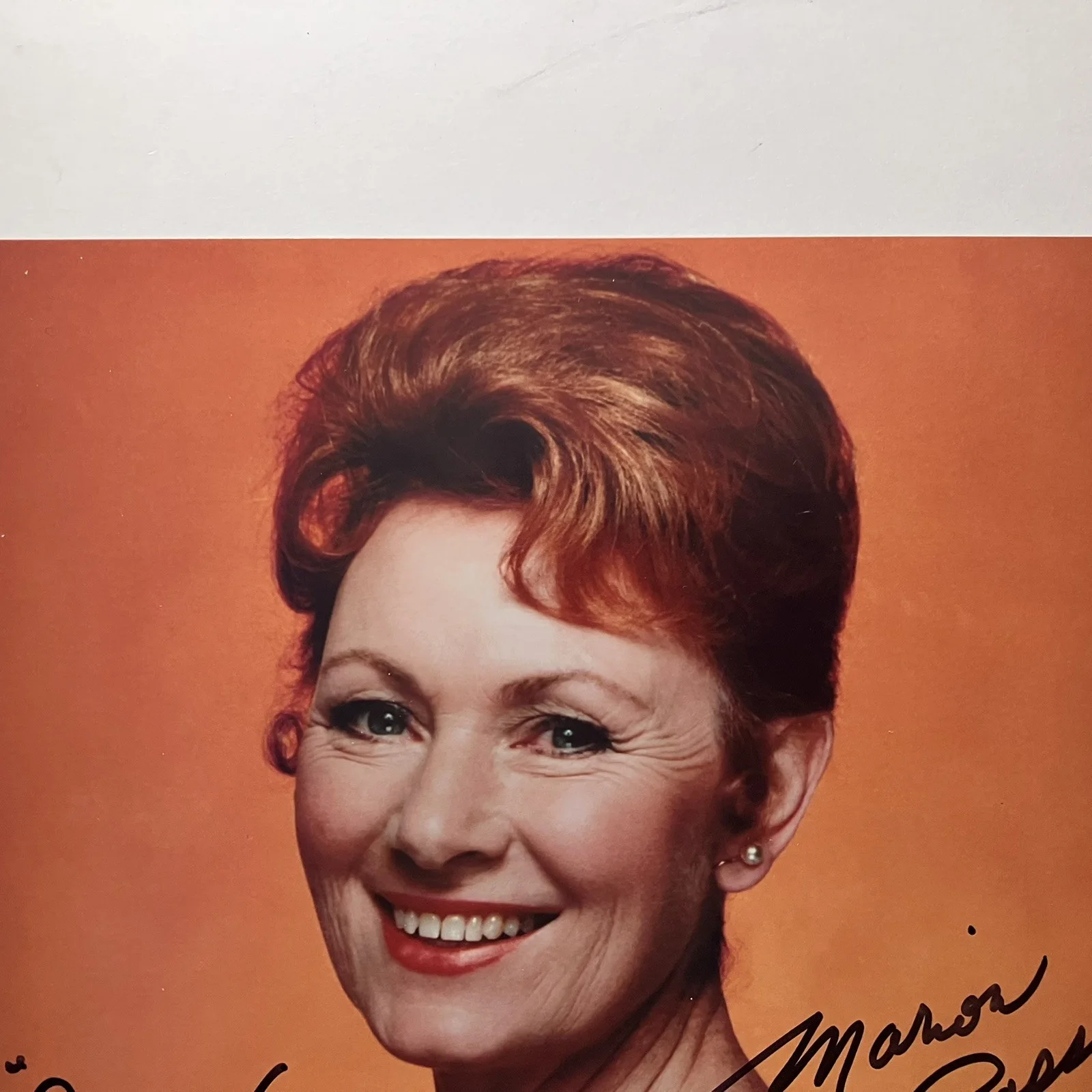 Marion Ross — HAPPY DAYS Signed 8x10 / MARION ROSS, Mrs. C / SPONGEBOB SQUAREPANTS, Drew Carey, image 3