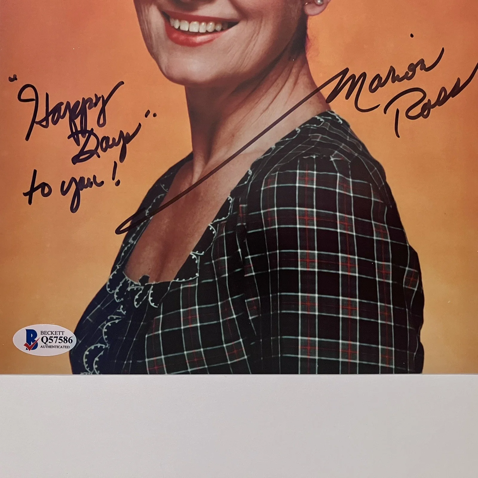 Marion Ross — HAPPY DAYS Signed 8x10 / MARION ROSS, Mrs. C / SPONGEBOB SQUAREPANTS, Drew Carey, image 4