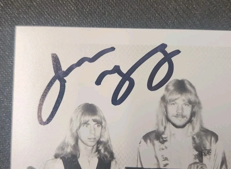James Young STYX Signed Media 8x10 Photo Rock Band Jsa CD06731, image 2