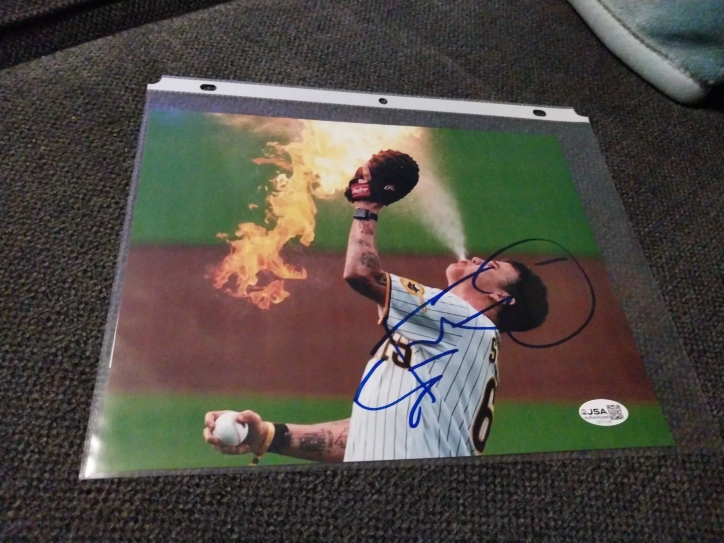 Steve O — Steve O - Jackass Star Autographed 8x10 Photo With COA JSA