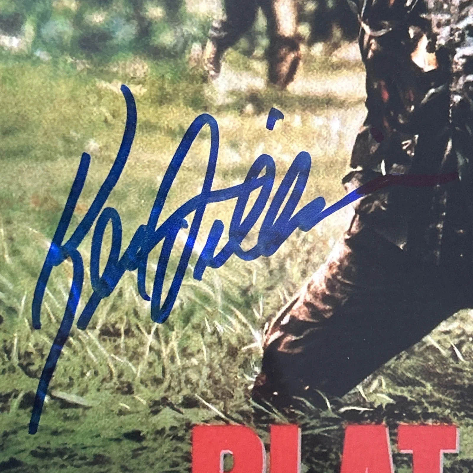 Kevin Dillon — Kevin Dillon Platoon Signed 8x10 Color Photo JSA Authenticated A1 BUNNY, image 5