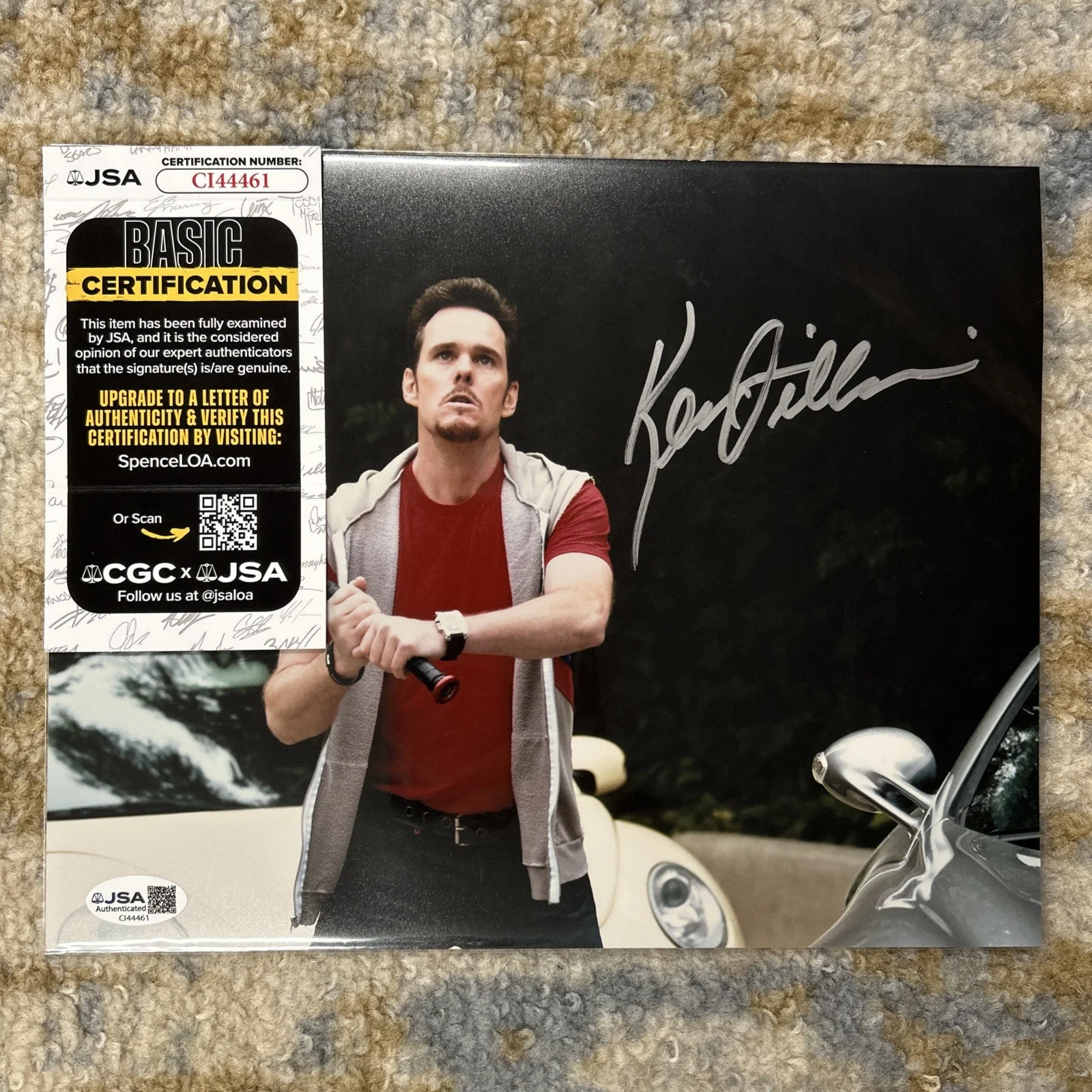 Kevin Dillon — Kevin Dillon Entourage Signed 8x10 Color Photo JSA Authenticated Drama A1, изображение 2