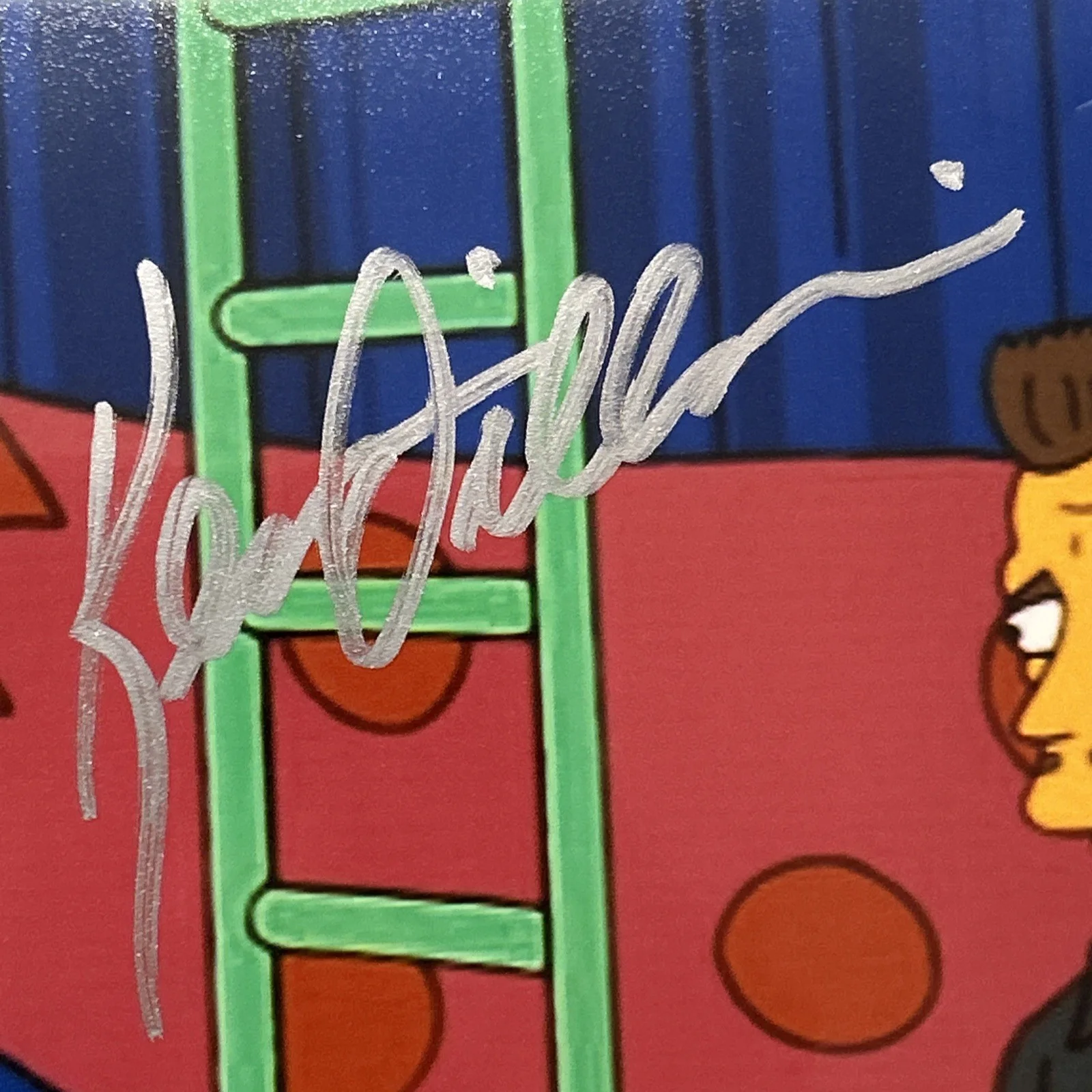 KEVIN DILLON — Kevin Dillon The Simpsons Signed 8x10 Photo JSA Authenticated, image 5