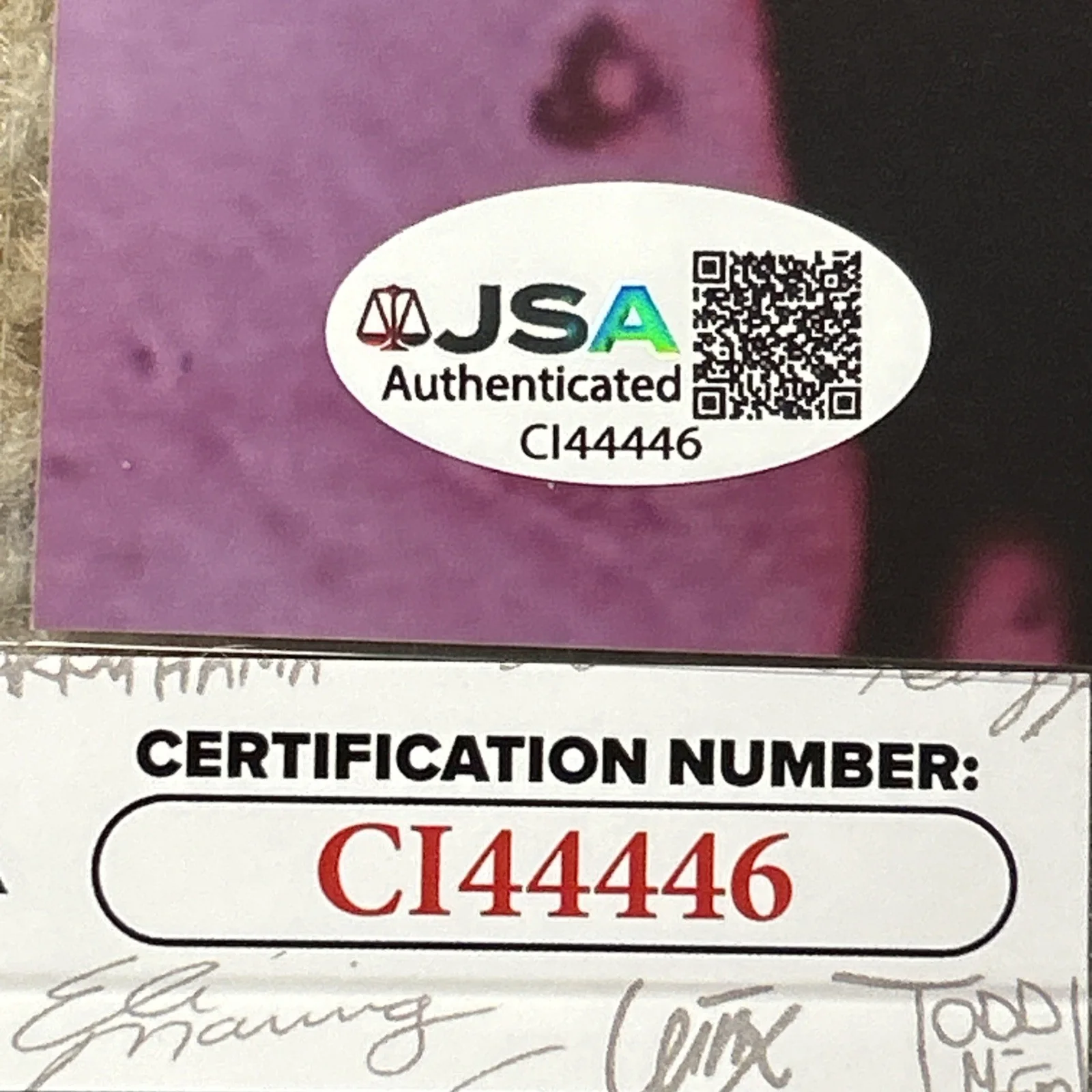 Kevin Dillon — Kevin Dillon The Blob Signed 8x10 Color Photo JSA Authenticated B2, изображение 3