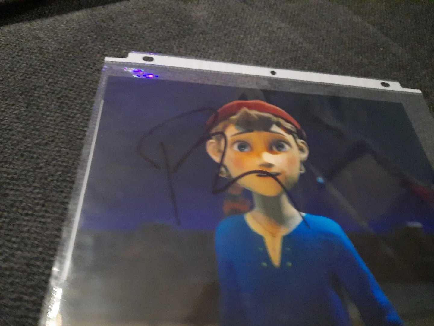 Pauly Shore — Pauly Shore Signed 8x10 Photo Pinocchio JSA Certified Great Show, image 2