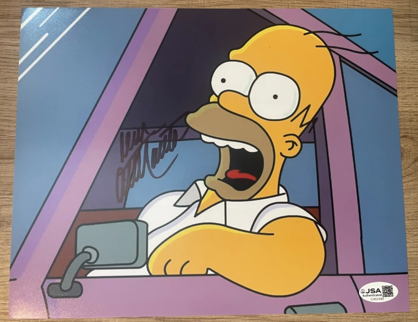 Dan Castellaneta — Dan Castellaneta autographed 8x10 photo JSA Authenticated HOMER SIMPSON