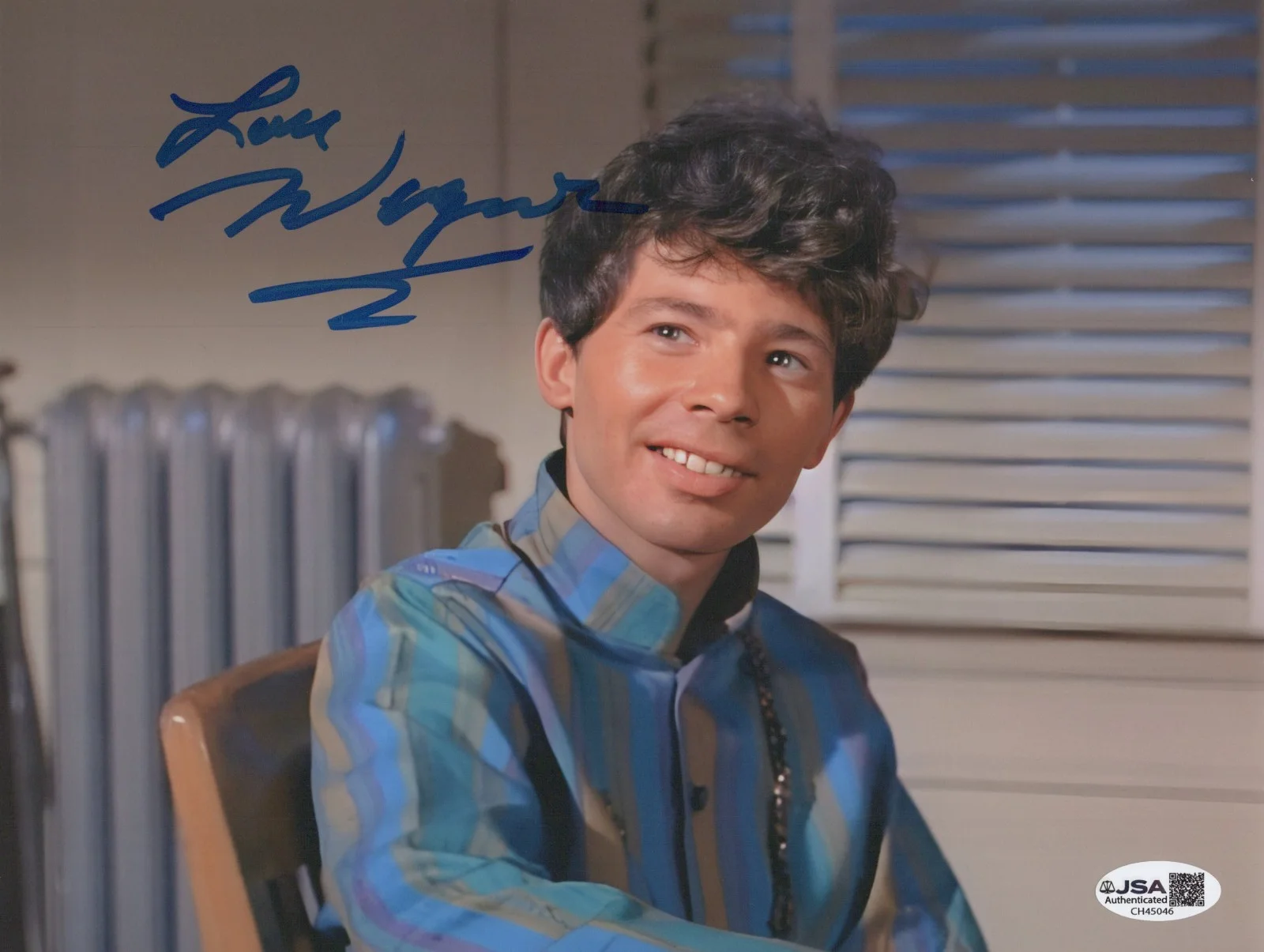 LOU WAGNER — LOU WAGNER Hand Signed DRAGNET 8x10 Photo AUTHENTIC Autograph JSA COA Cert
