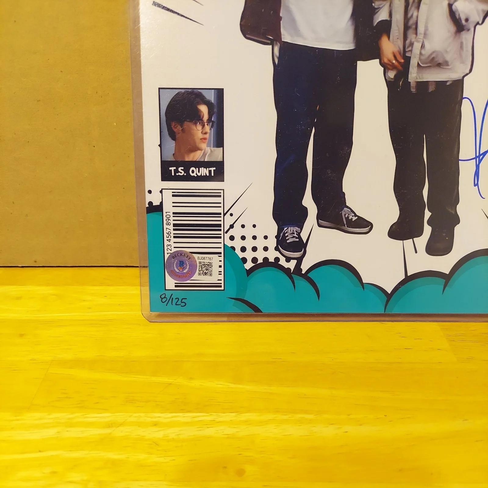 JEREMY LONDON "TS Quint" MALLRATS LE /125 signed autographed 8x10s Bam Box bas, изображение 3