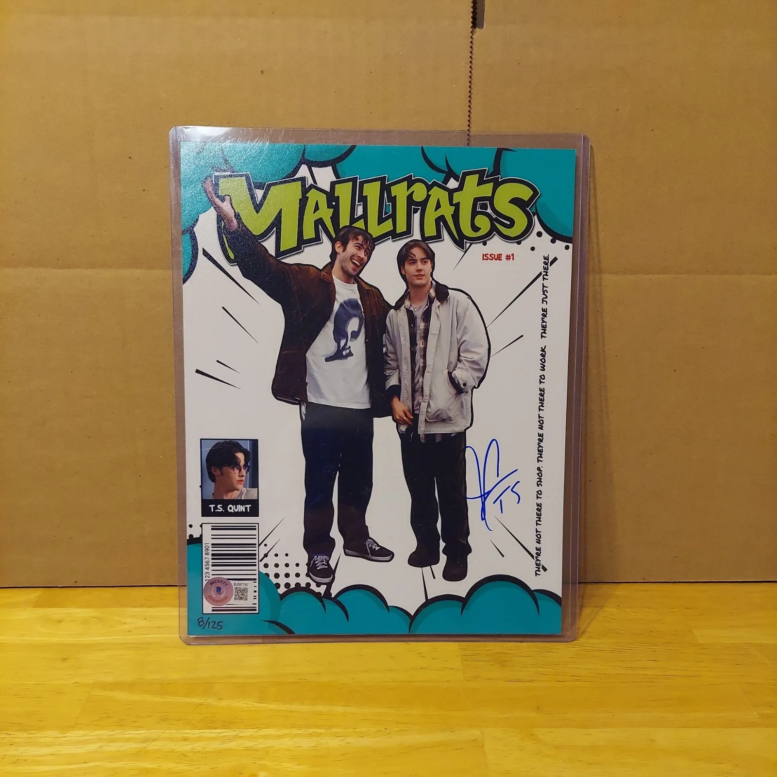 JEREMY LONDON "TS Quint" MALLRATS LE /125 signed autographed 8x10s Bam Box bas, изображение 4