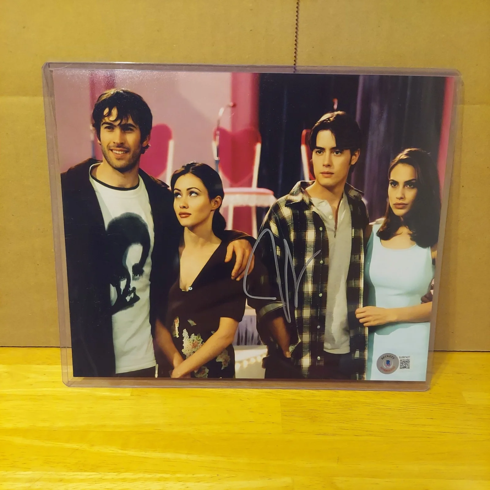 JEREMY LONDON "TS Quint" MALLRATS signed autographed 8x10s Bam Box bas, изображение 2