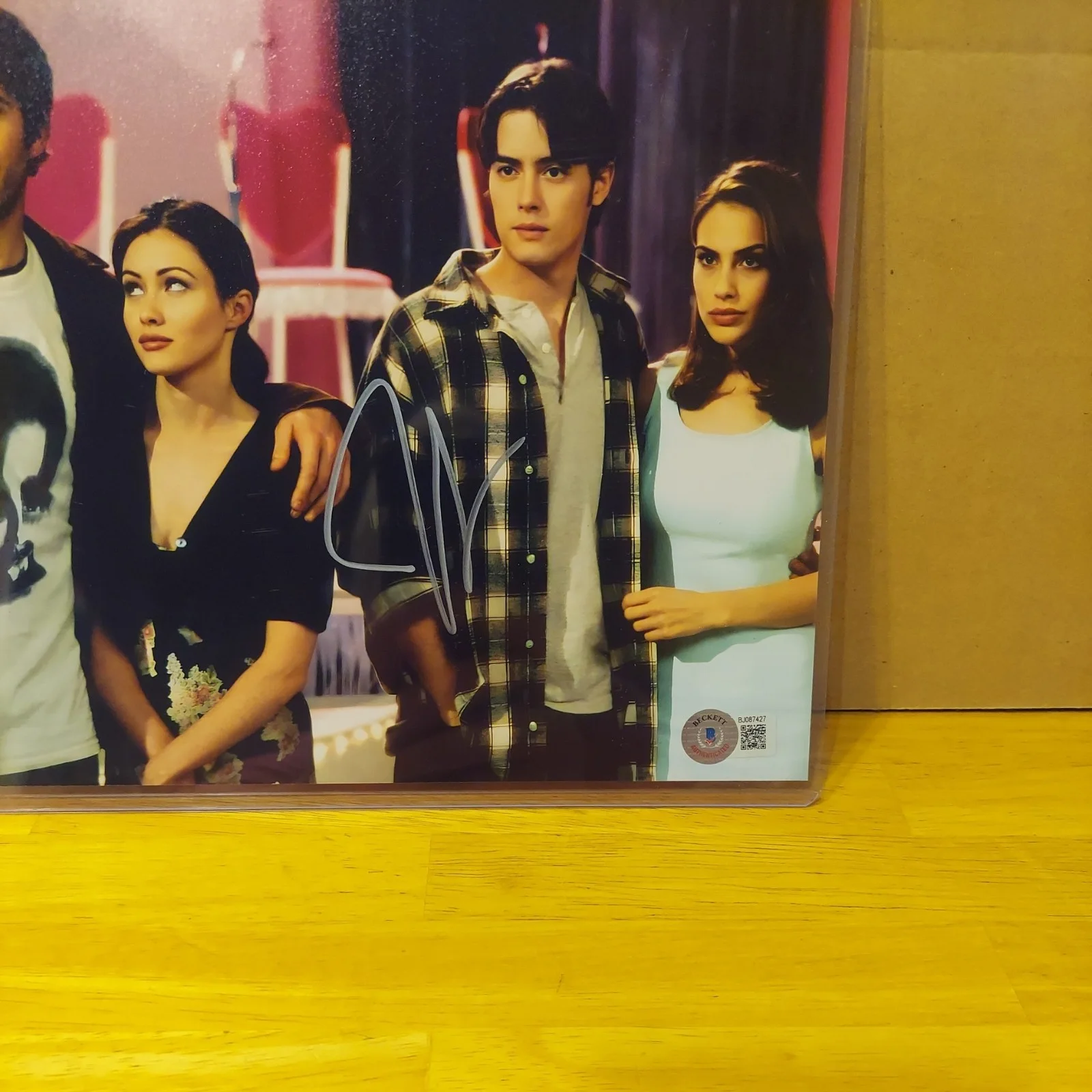 JEREMY LONDON "TS Quint" MALLRATS signed autographed 8x10s Bam Box bas, изображение 3
