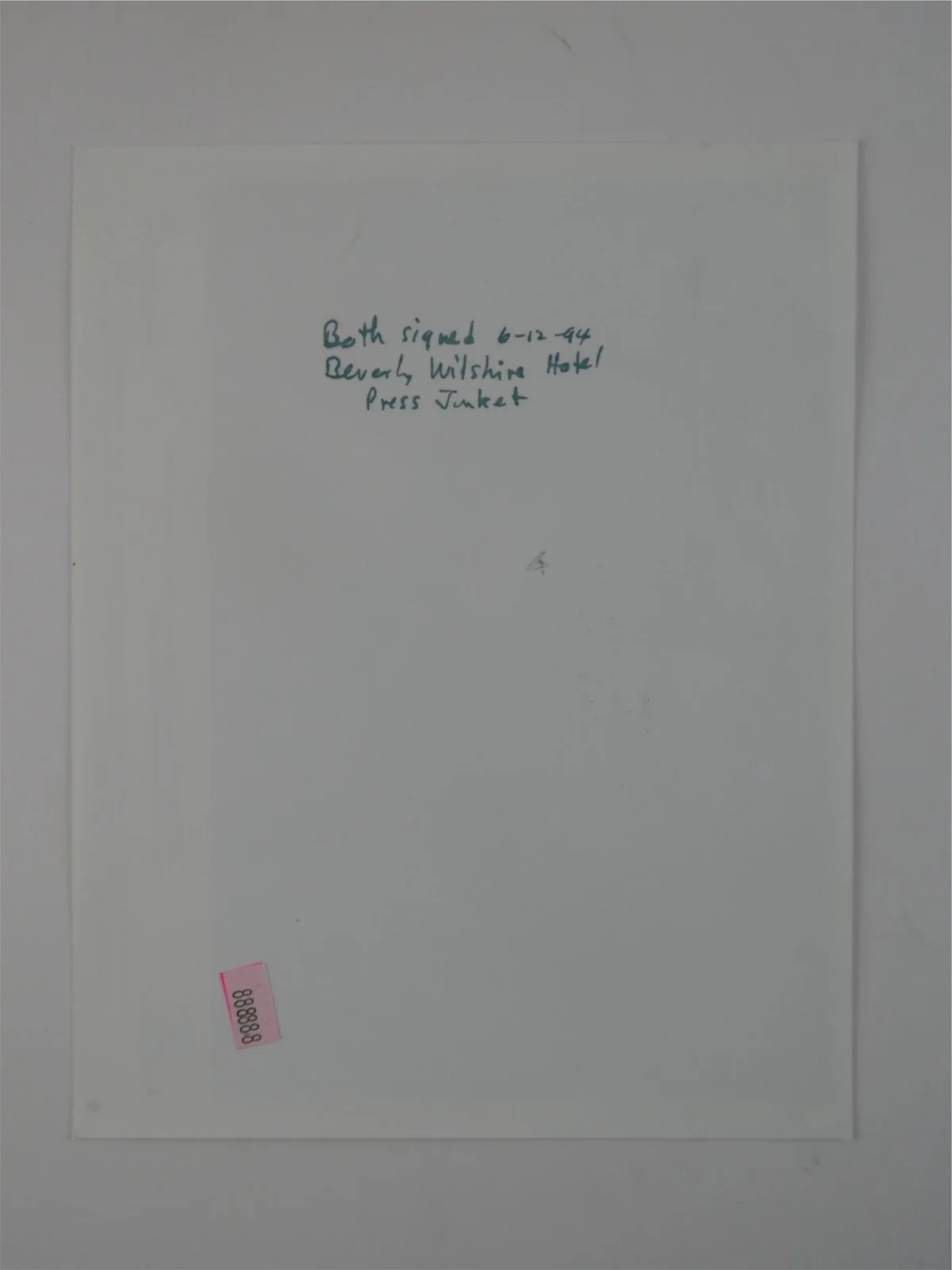 Jeff Bridges — Jeff Bridges Suzy Amis Signed B&W 8x10 Promo Photo Blown Away JSA COA, изображение 3