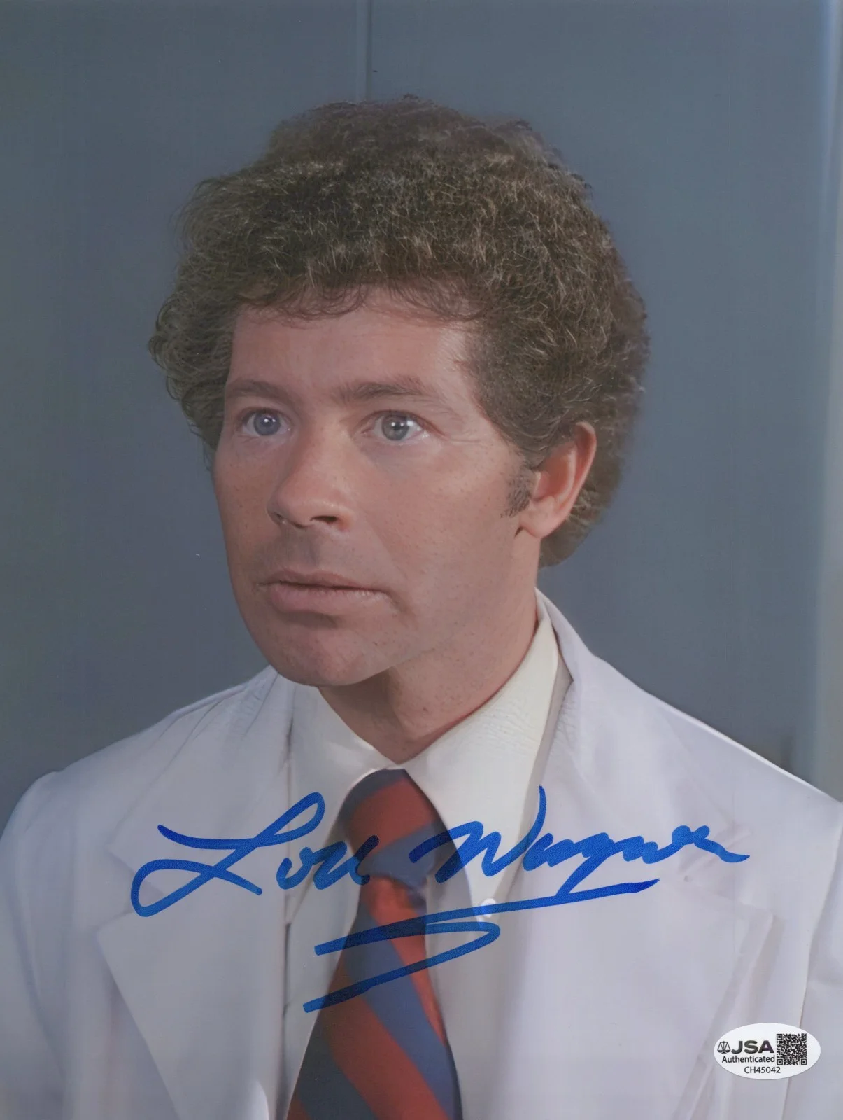 Lou Wagner — LOU WAGNER Signed CHiPs 8x10 Authentic Harlan Arliss Photo JSA COA Cert
