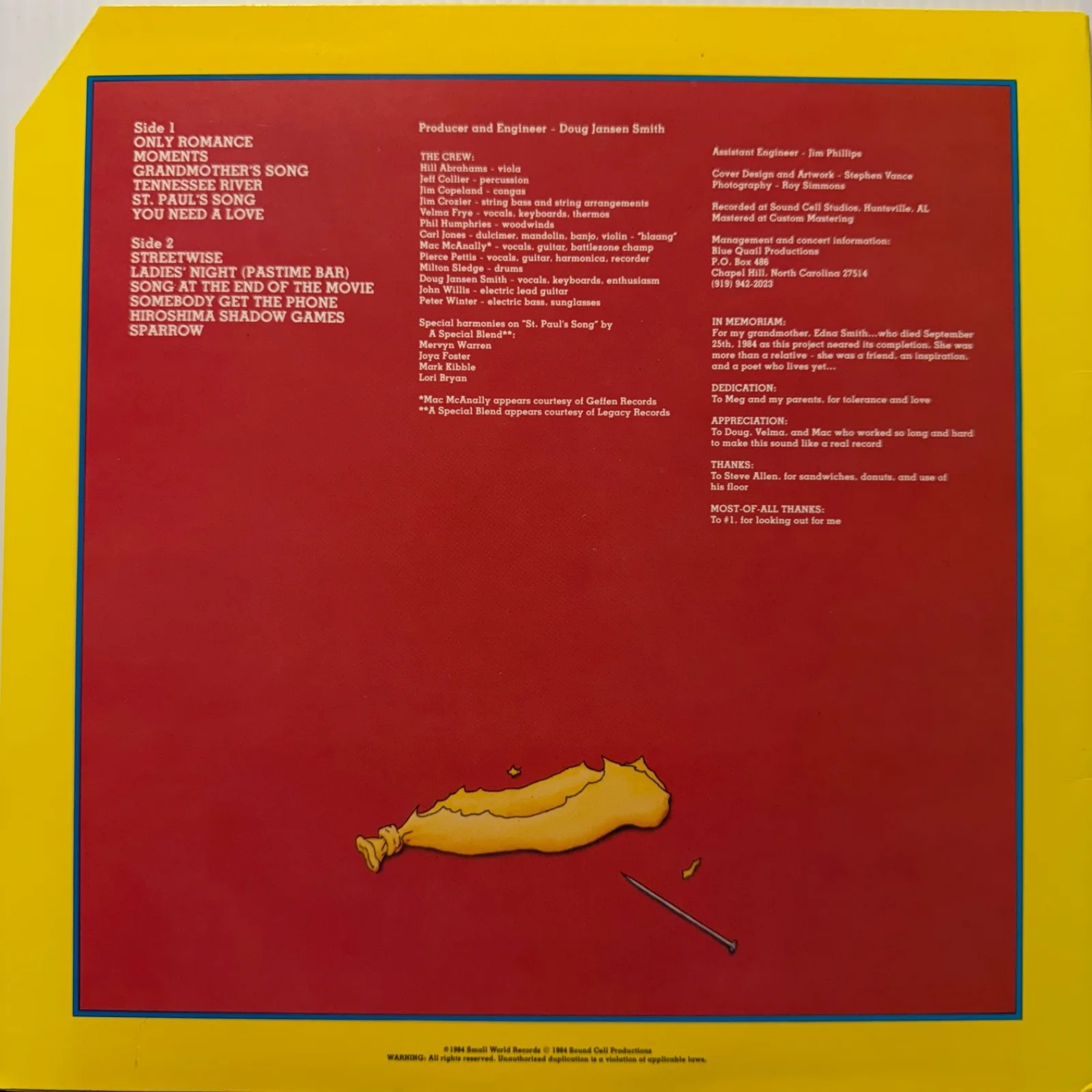 PIERCE PETTIS "Moments" AUTOGRAPHED TO MIRO with original inner sleeve NM VINYL, изображение 3