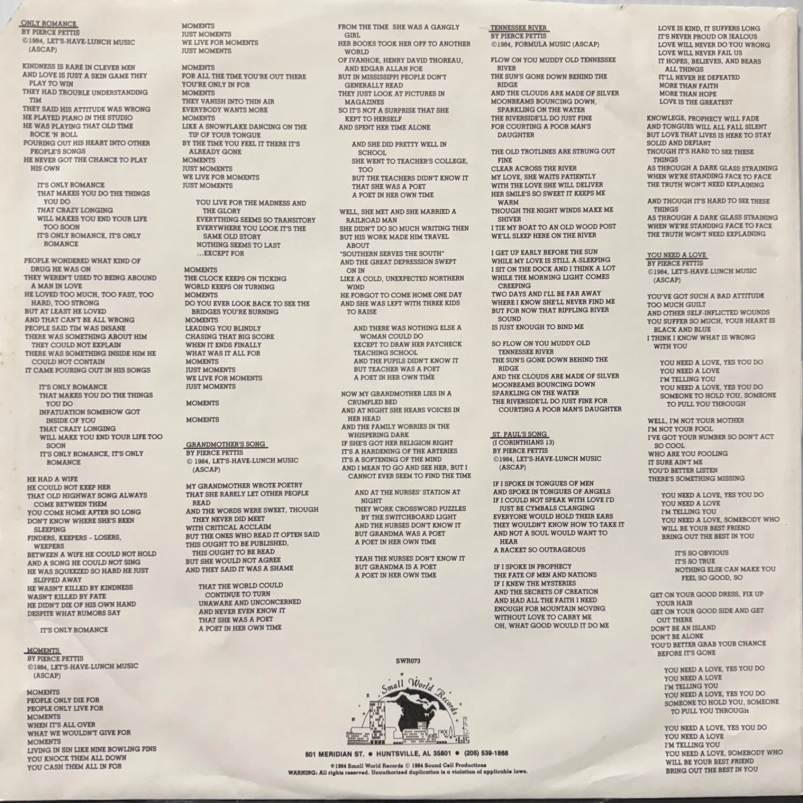 PIERCE PETTIS "Moments" AUTOGRAPHED TO MIRO with original inner sleeve NM VINYL, изображение 4
