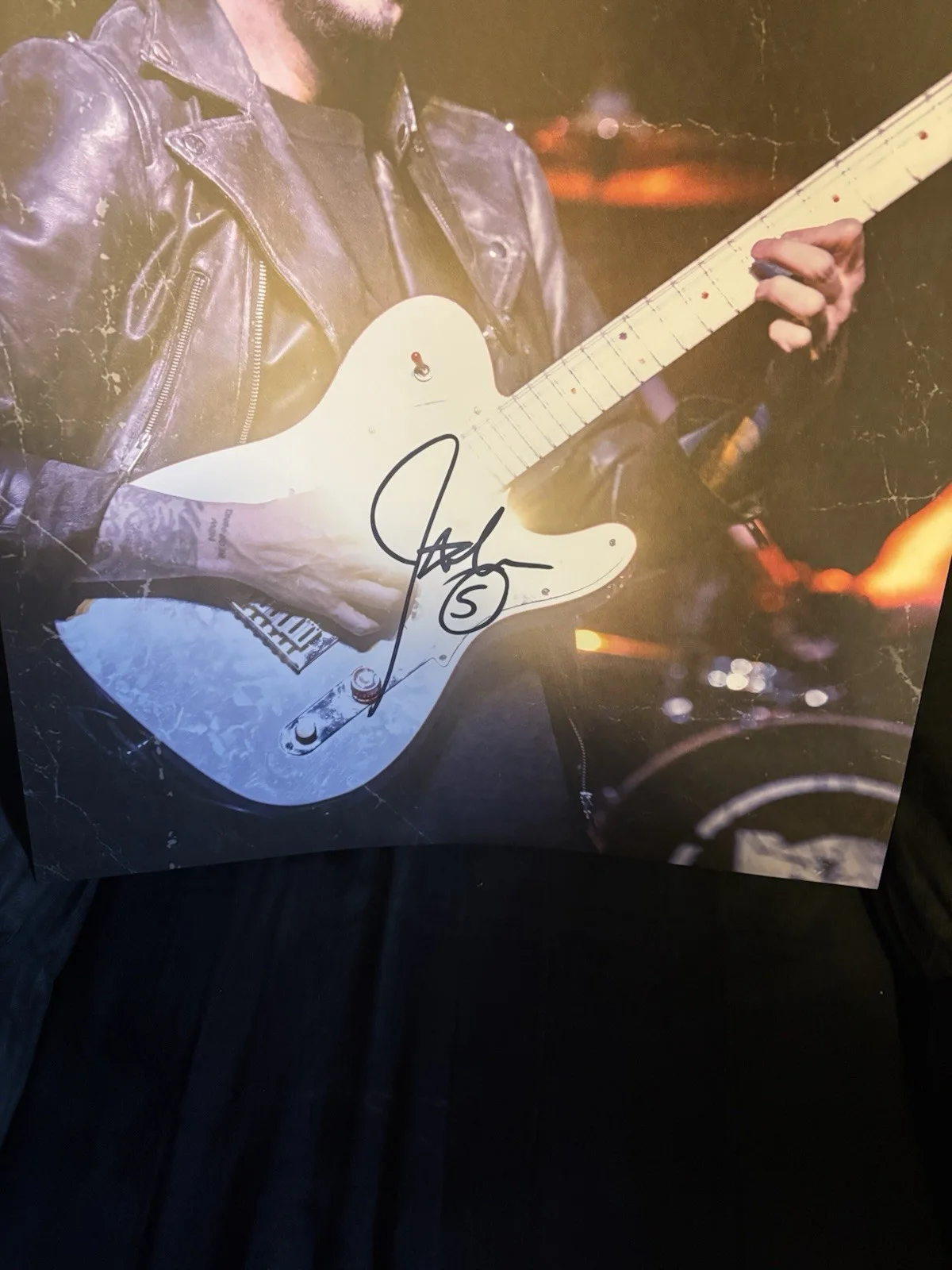 JOHN 5 ~ Signed Poster 💯 AUTHENTIC Tour 2025 Motley Crue Zombie Manson 18x24, image 3