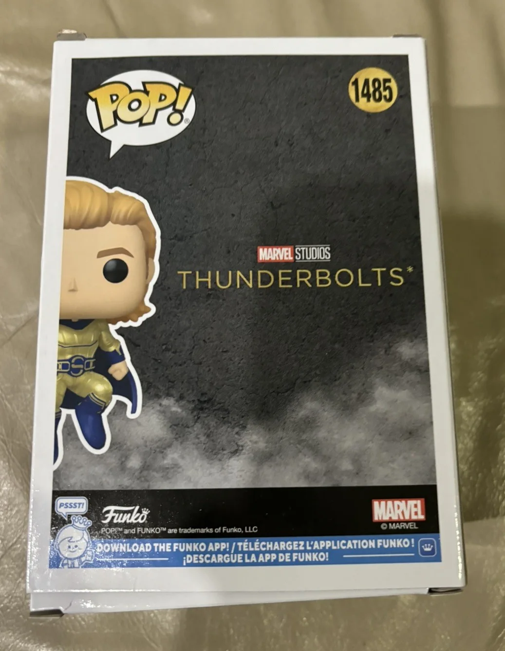 Lewis Pullman — The Sentry Funko Pop Signed By Lewis Pullman With Exact Proof Bob Thunderbolts, image 4