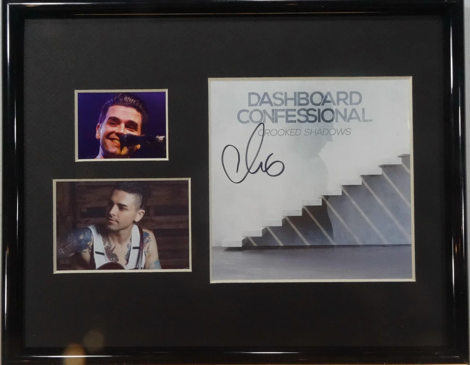 SIGNED DASHBOARD CONFESSIONAL AUTOGRAPHED CD CHRIS CERTIFIED JSA COA # GG83161, image 2