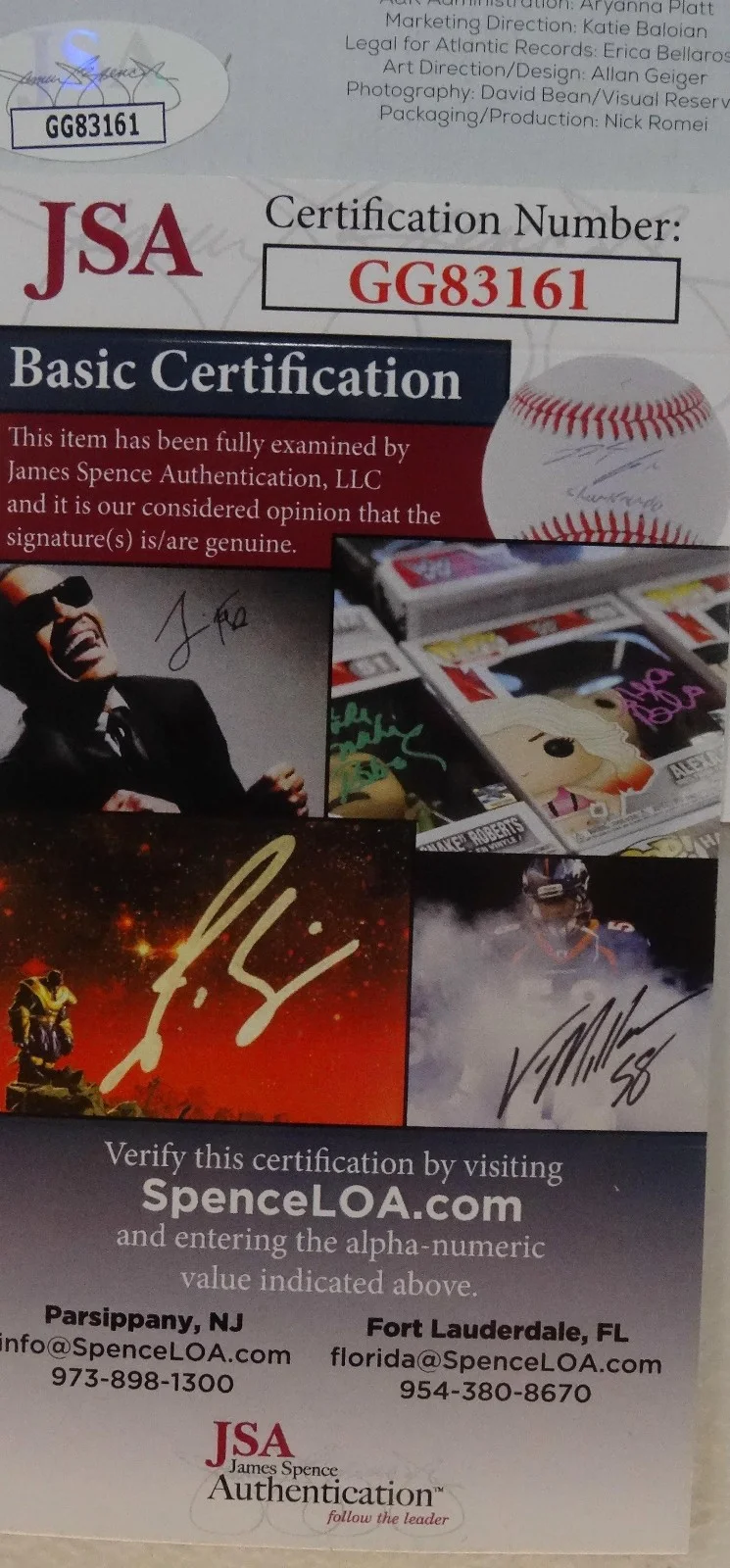 SIGNED DASHBOARD CONFESSIONAL AUTOGRAPHED CD CHRIS CERTIFIED JSA COA # GG83161, image 3
