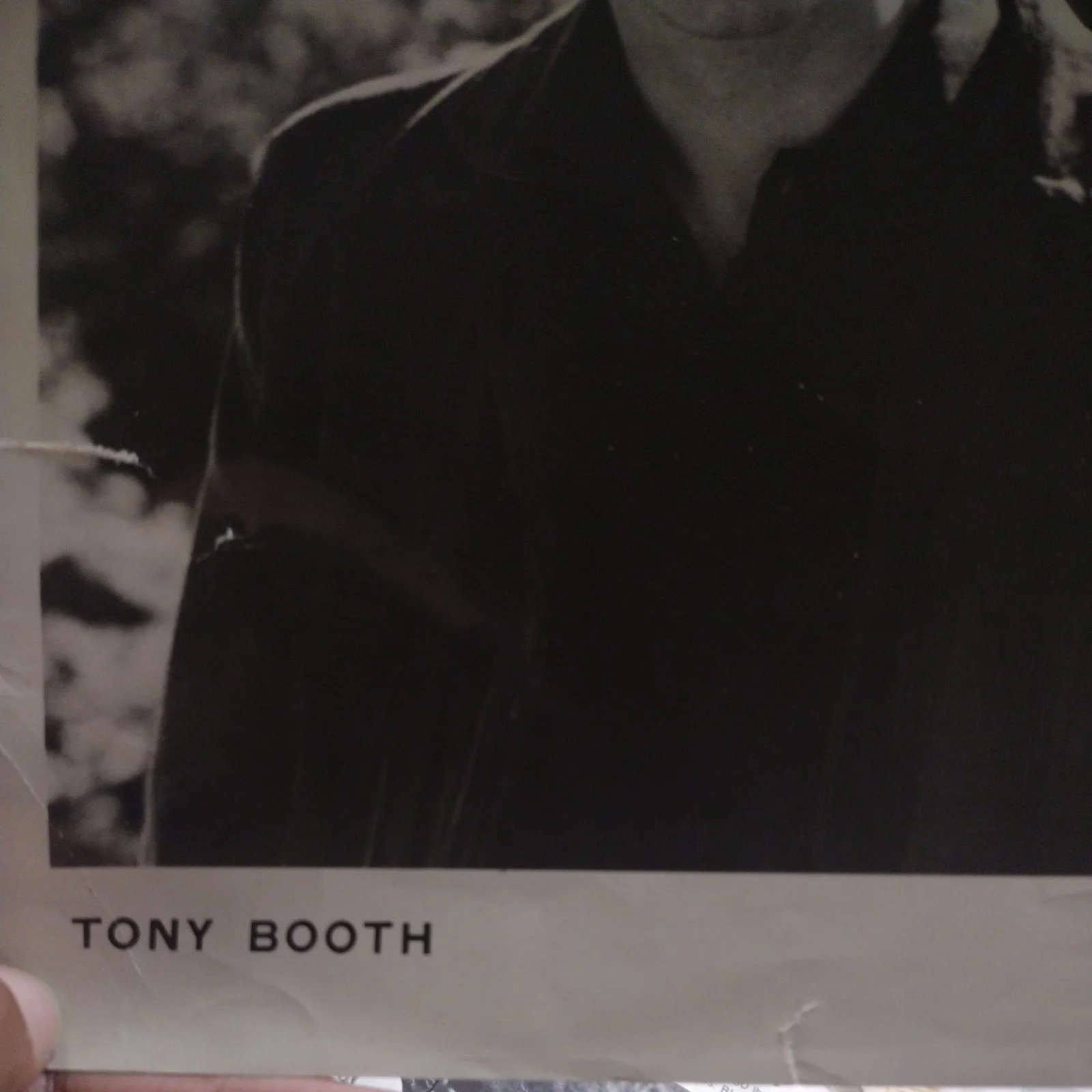 Tony Booth Signed Photo Original Capitol Records Country Music, изображение 2