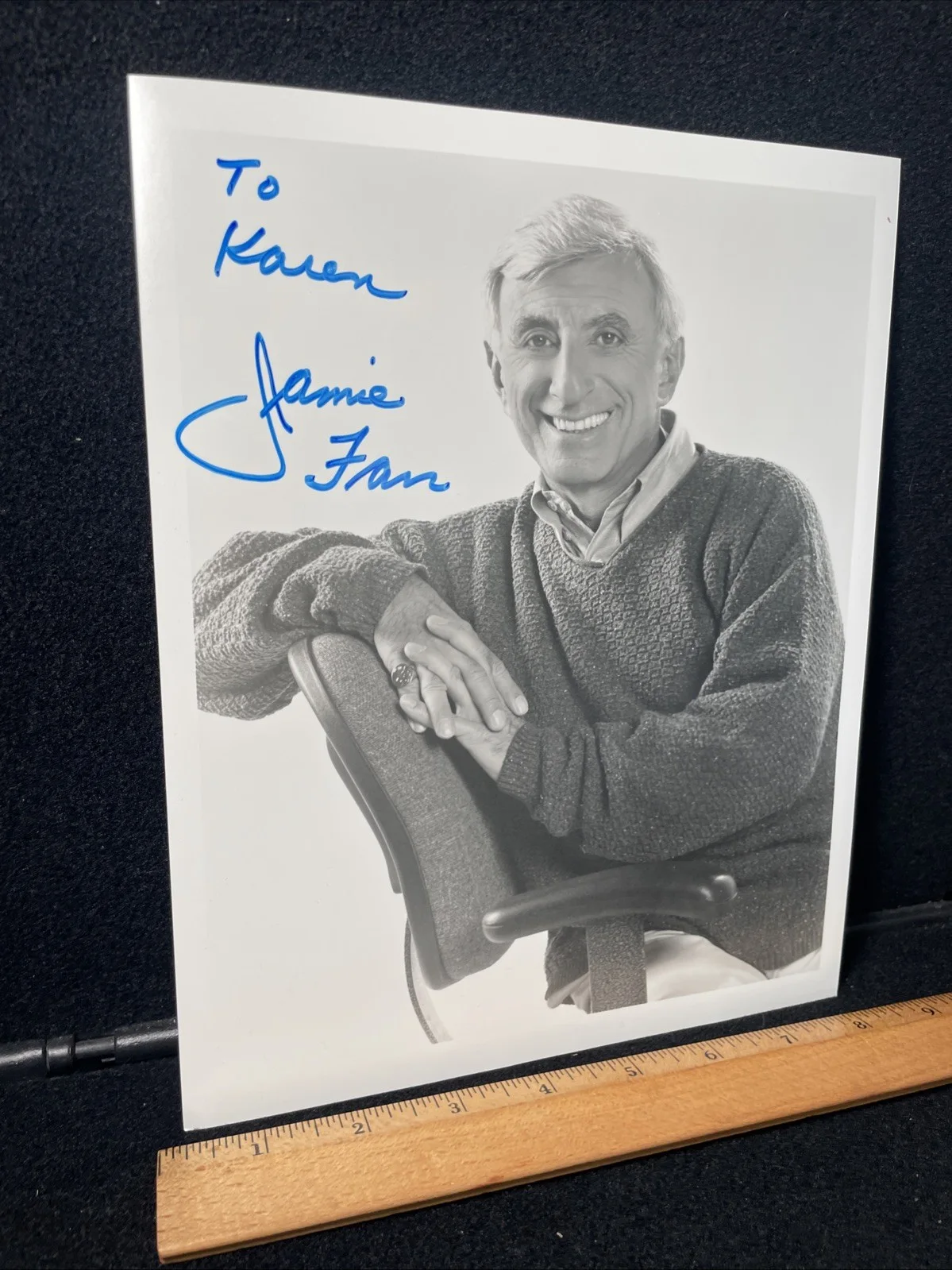 Jamie Farr — SIGNED Actor Jamie Farr Autographed Photo MASH TV Star, изображение 2