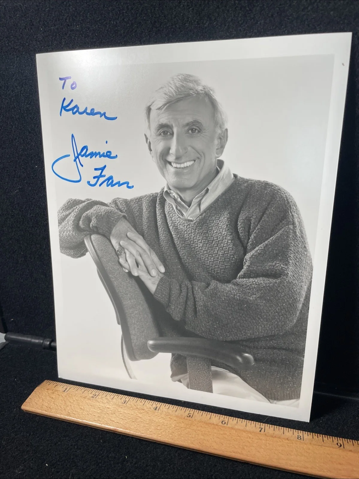 Jamie Farr — SIGNED Actor Jamie Farr Autographed Photo MASH TV Star, изображение 3