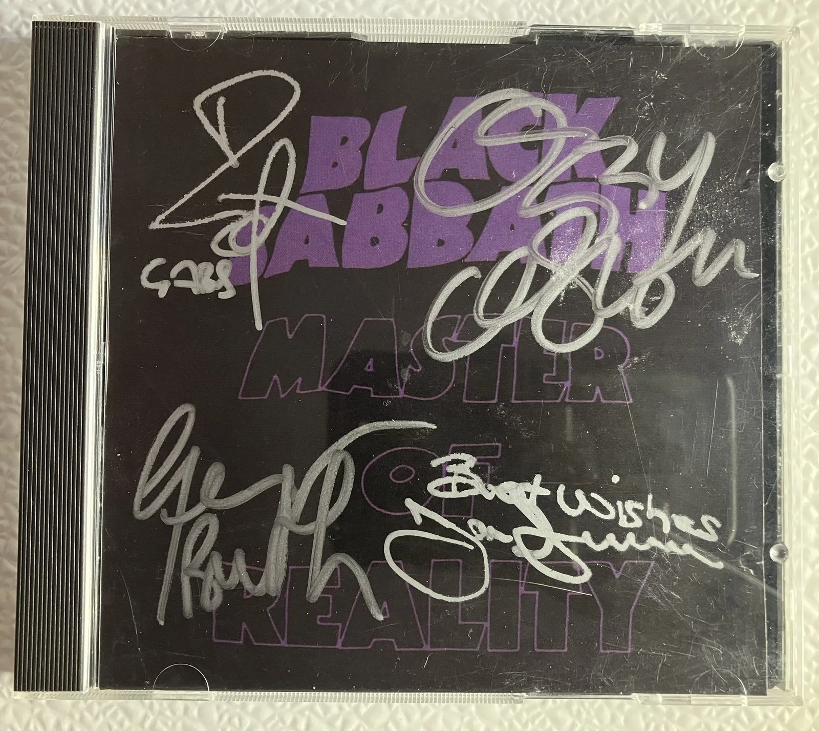 Master Of Reality by Black Sabbath - Autographed by all 4 band members!, изображение 2