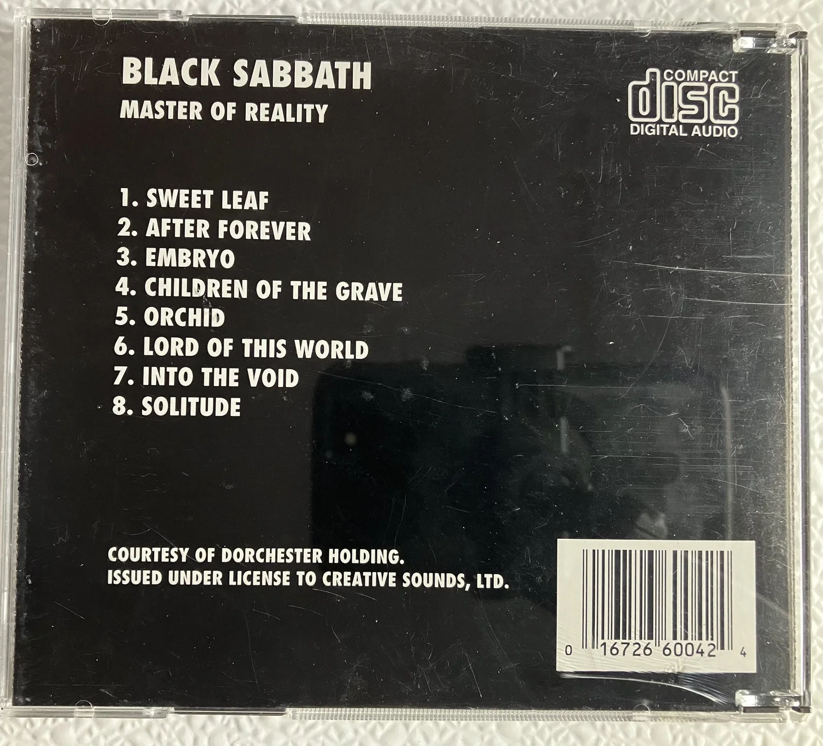 Master Of Reality by Black Sabbath - Autographed by all 4 band members!, изображение 3